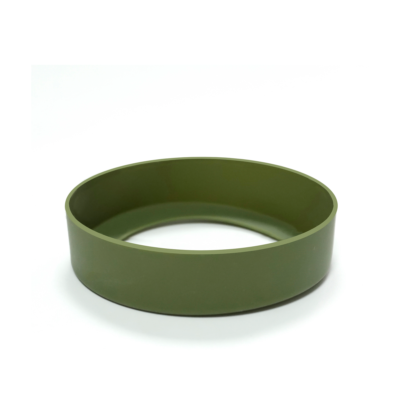 Silicone Botten 650ml - Mörk Oliv