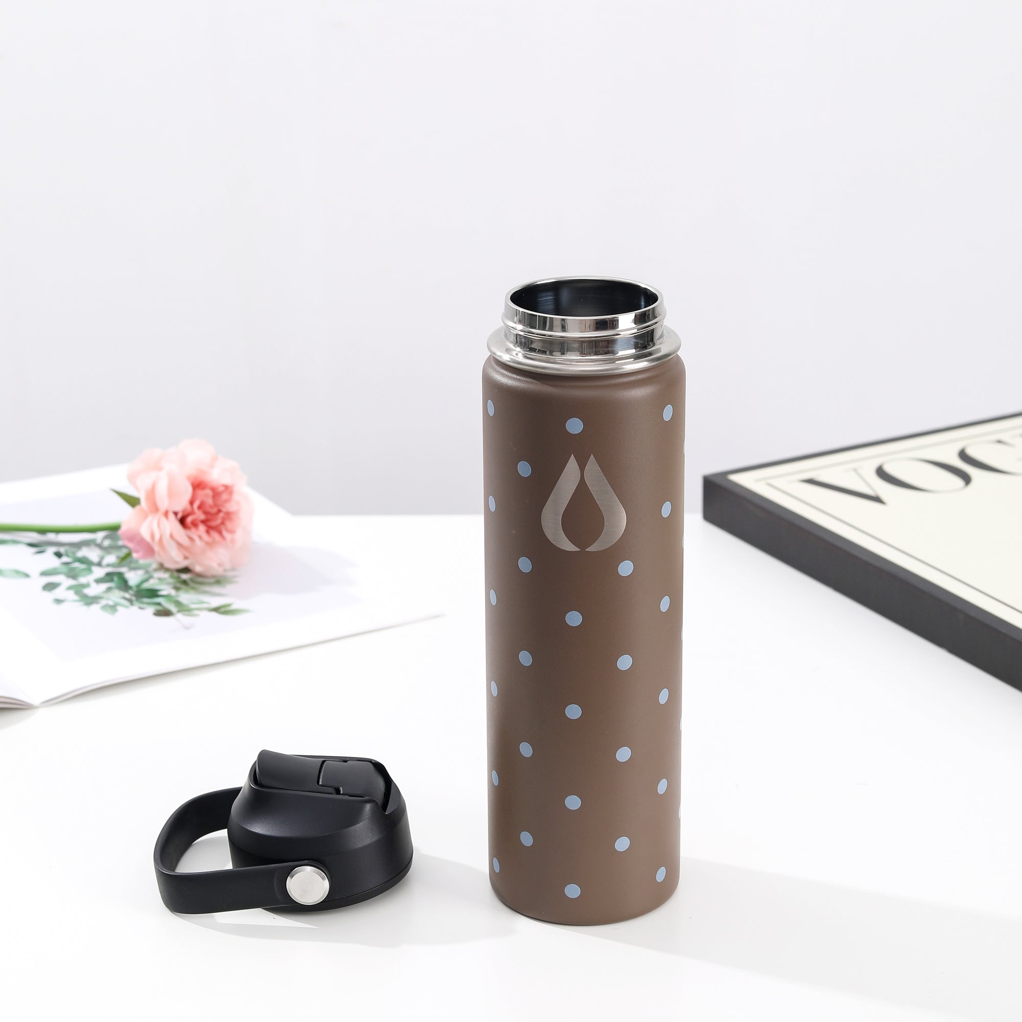 Vattenflaska - 650ML - Biscuit