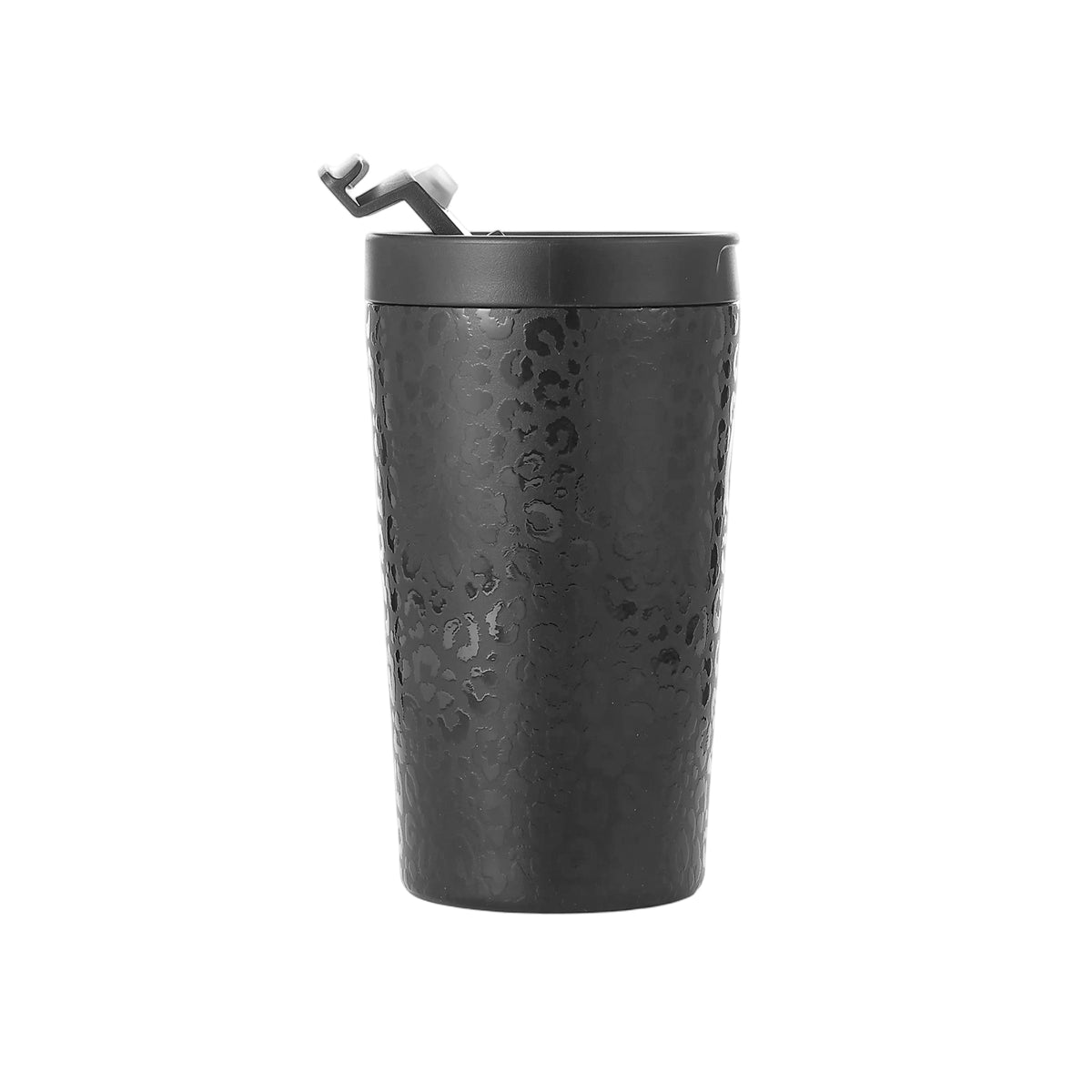 Kaffekopp - 400ML - Black Leopard