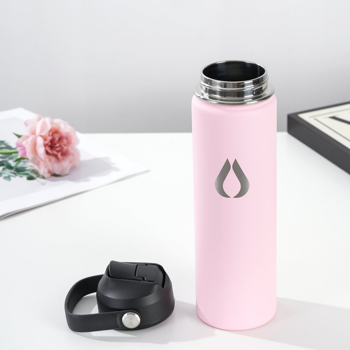 Vattenflaska - 650ML - Blush