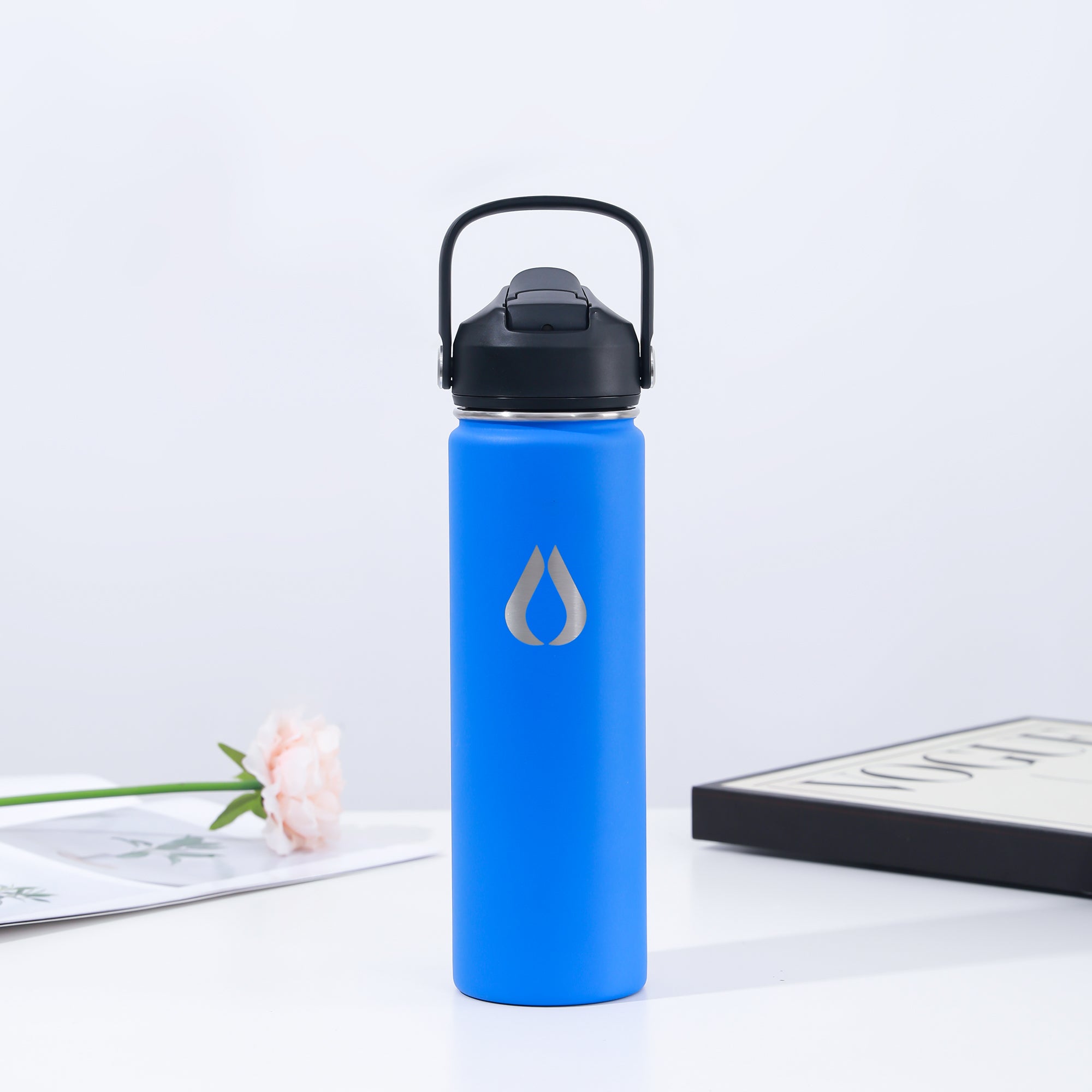 Vattenflaska - 650ML - Cobalt