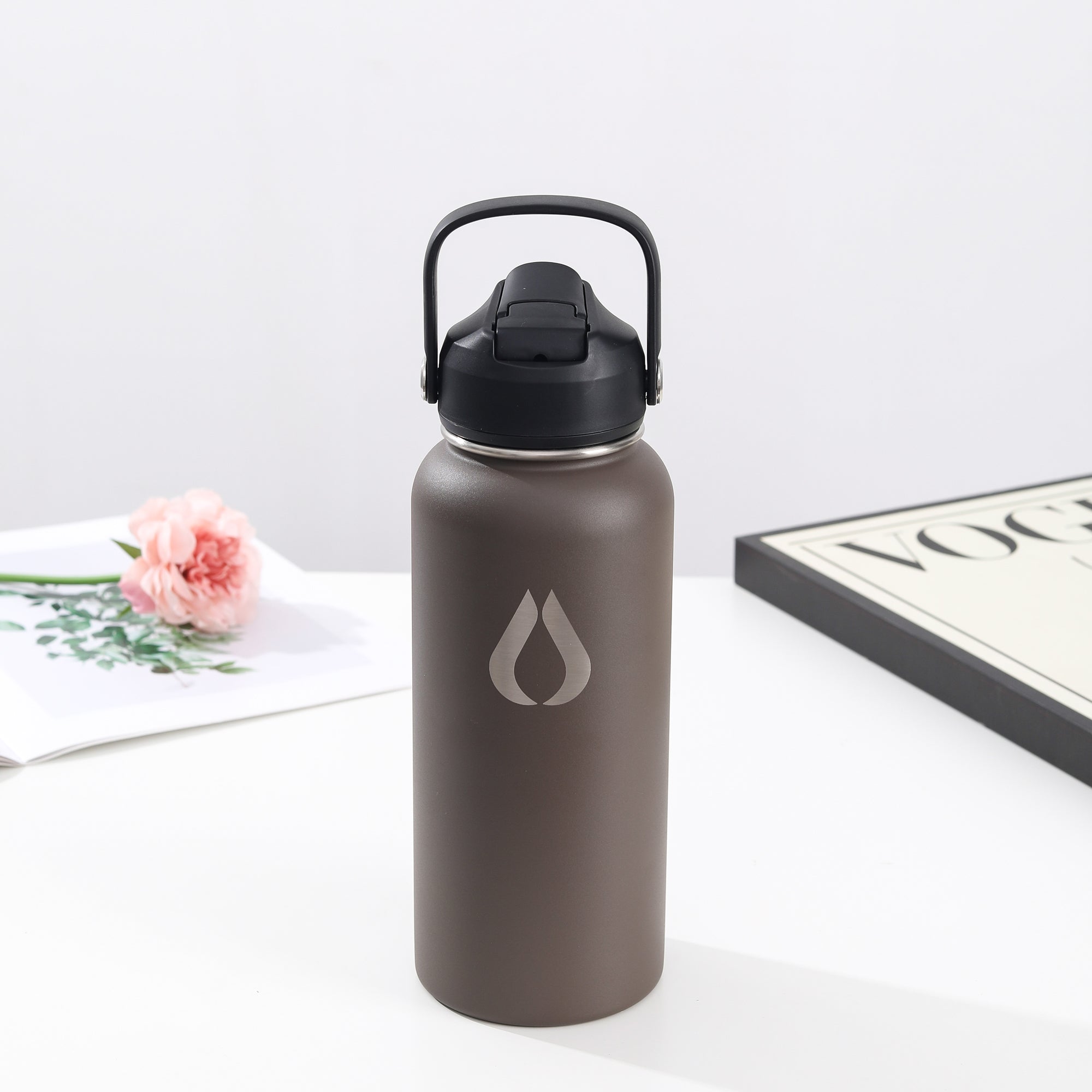 Vandflaska - 960ML - Cocoa