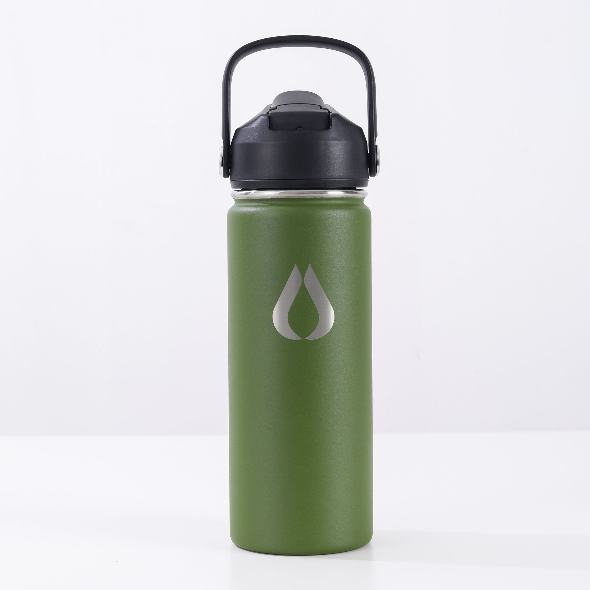 Vattenflaska - 500ML - Dark Olive