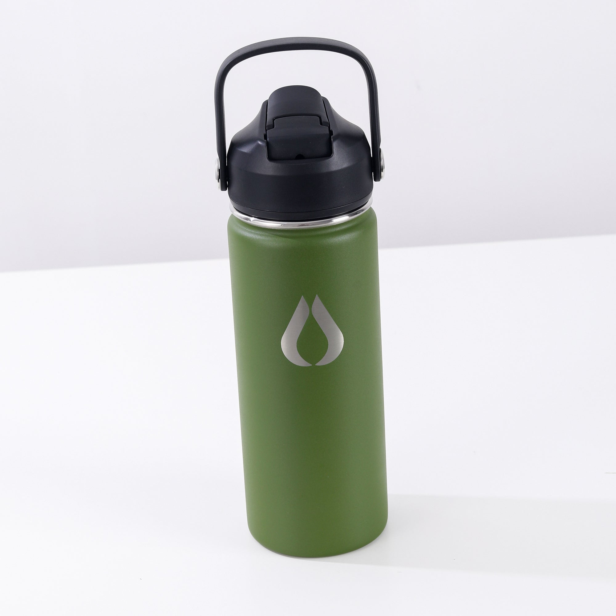 Vattenflaska - 500ML - Dark Olive