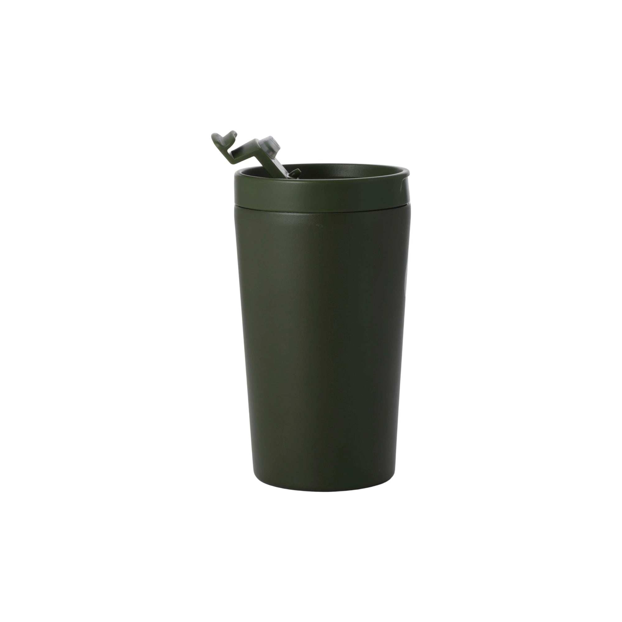 Kaffekopp - 400 ml - Mörk Oliv