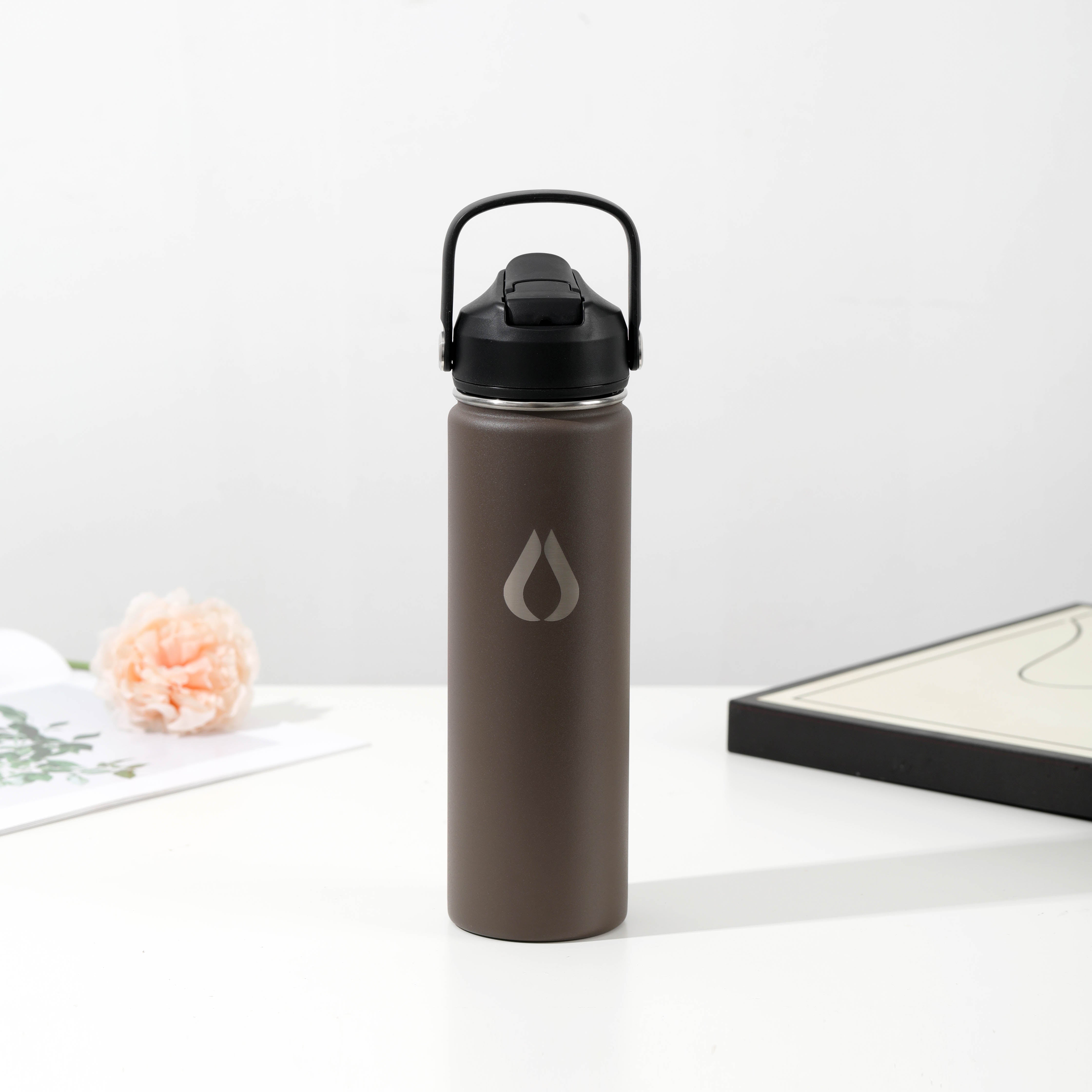 Vattenflaska - 650ML - Kakao