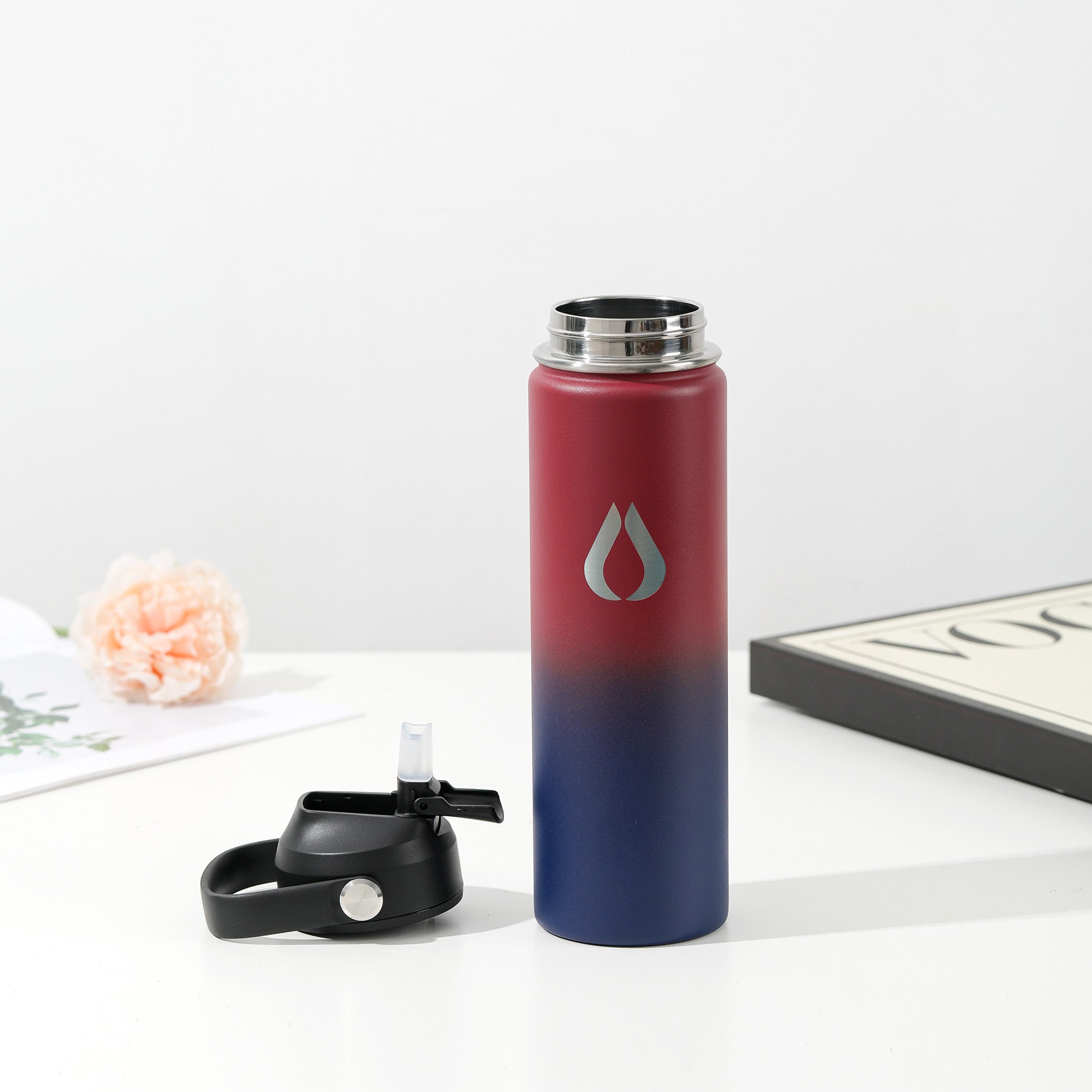 Vattenflaska - 650ML - Obsidian