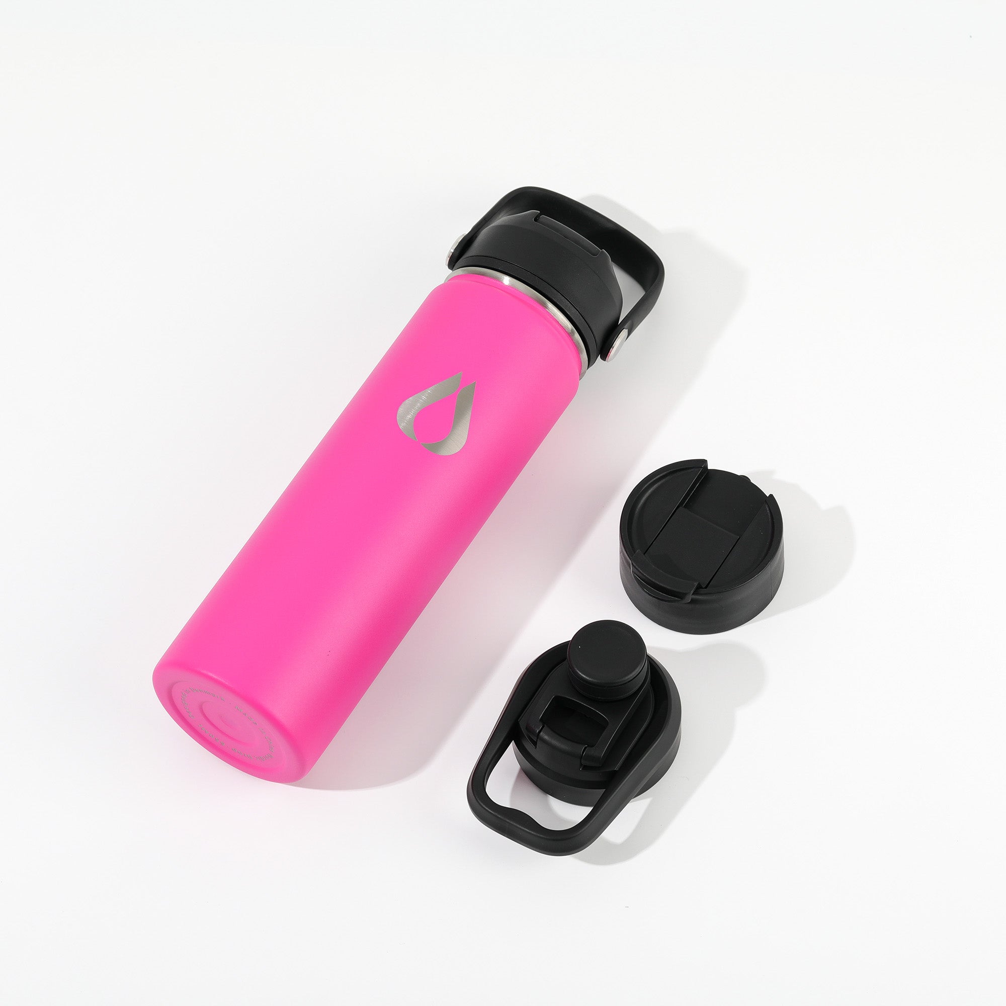 Vattenflaska - 650ML - Hot Pink
