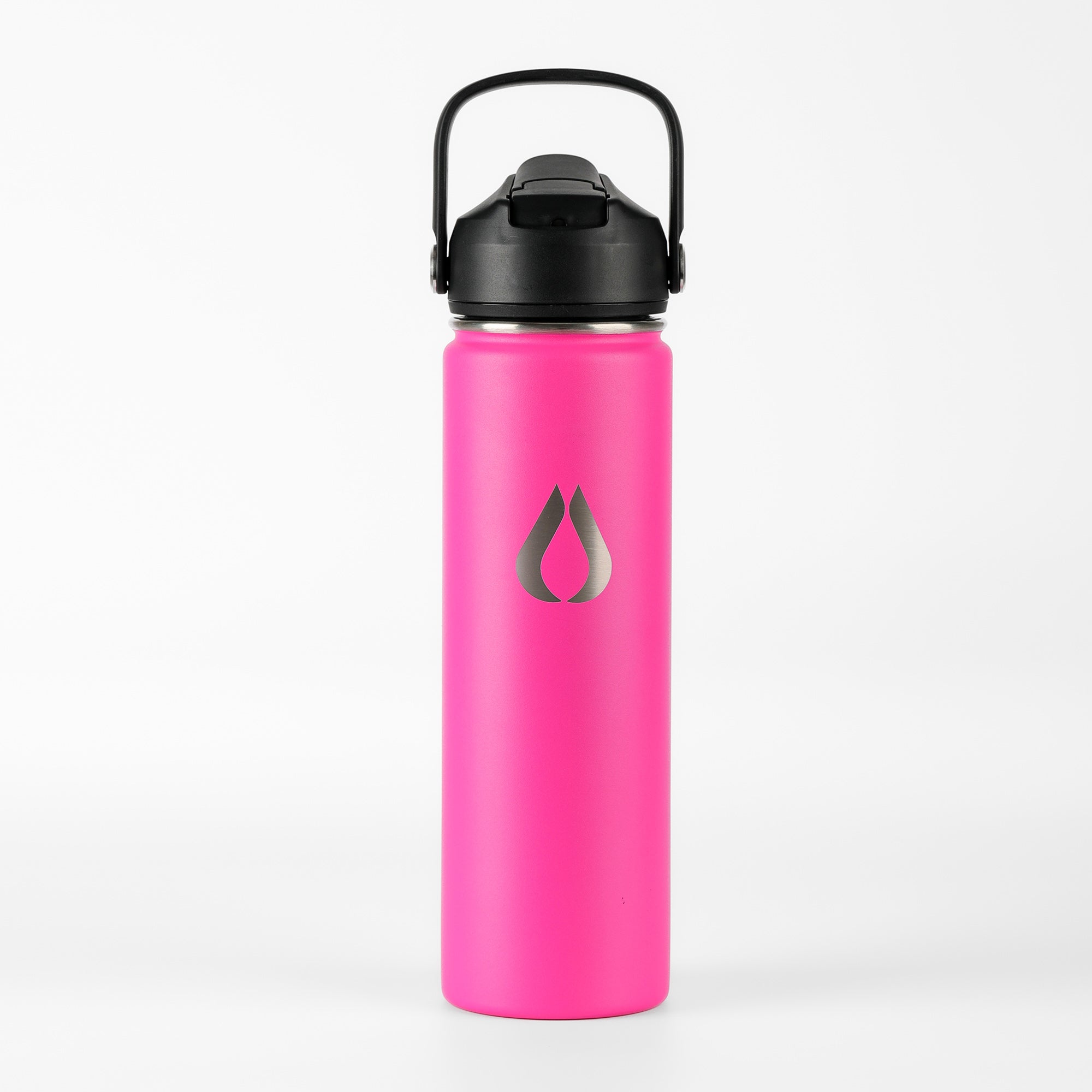 Vattenflaska - 650ML - Hot Pink