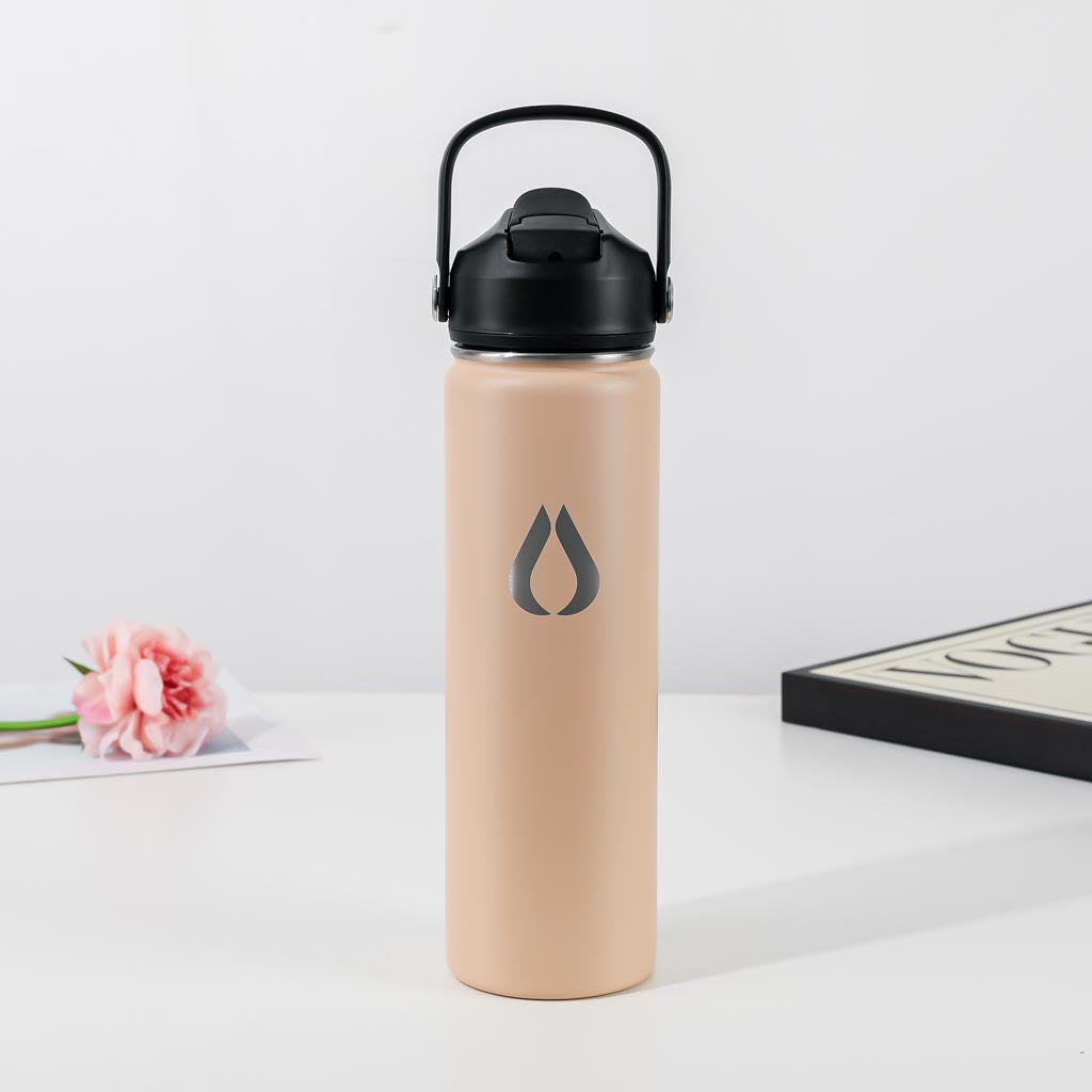 Vattenflaska - 650ML - Latte