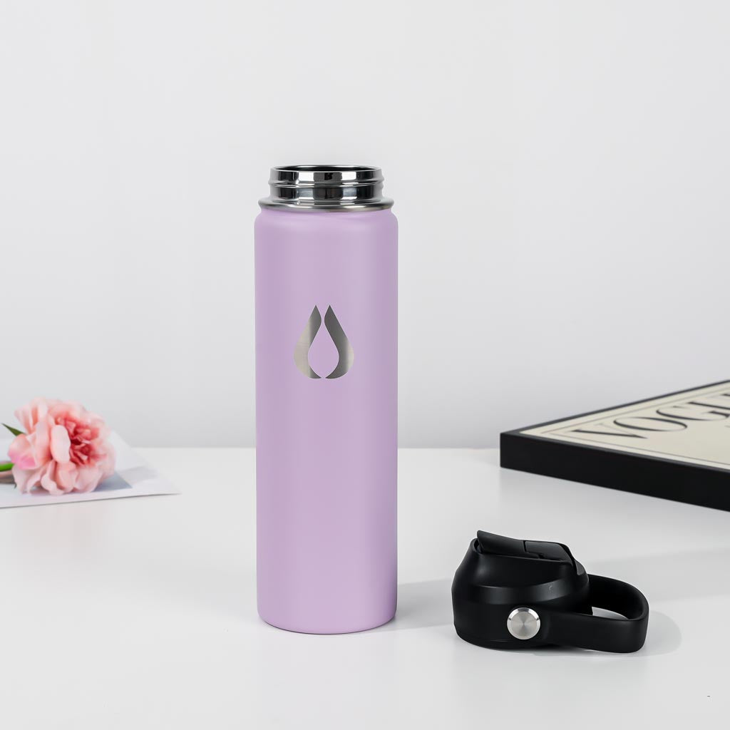 Vattenflaska - 650ML - Lavendel