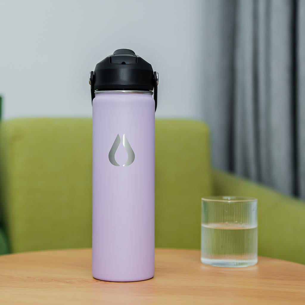 Vattenflaska - 650ML - Lavendel