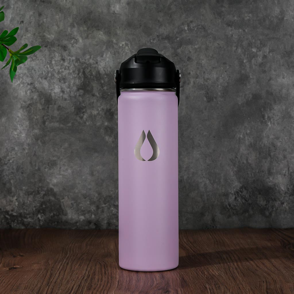 Vattenflaska - 650ML - Lavendel