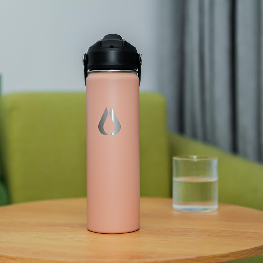 Vattenflaska - 650ML - Pomelo