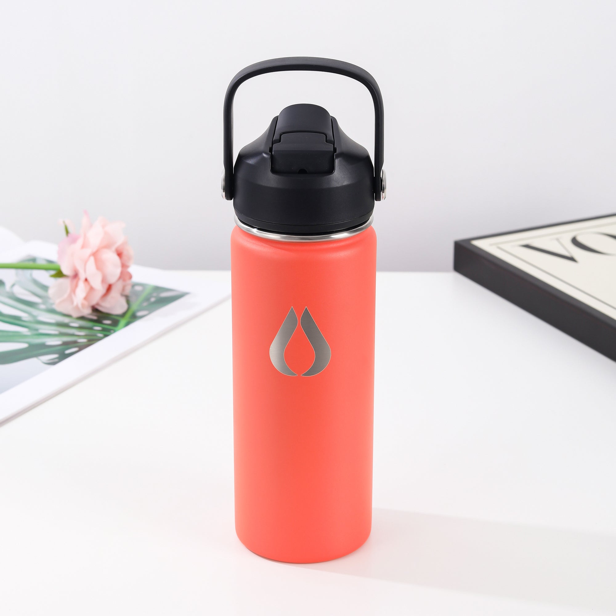 Vattenflaska - 500ML - Peach