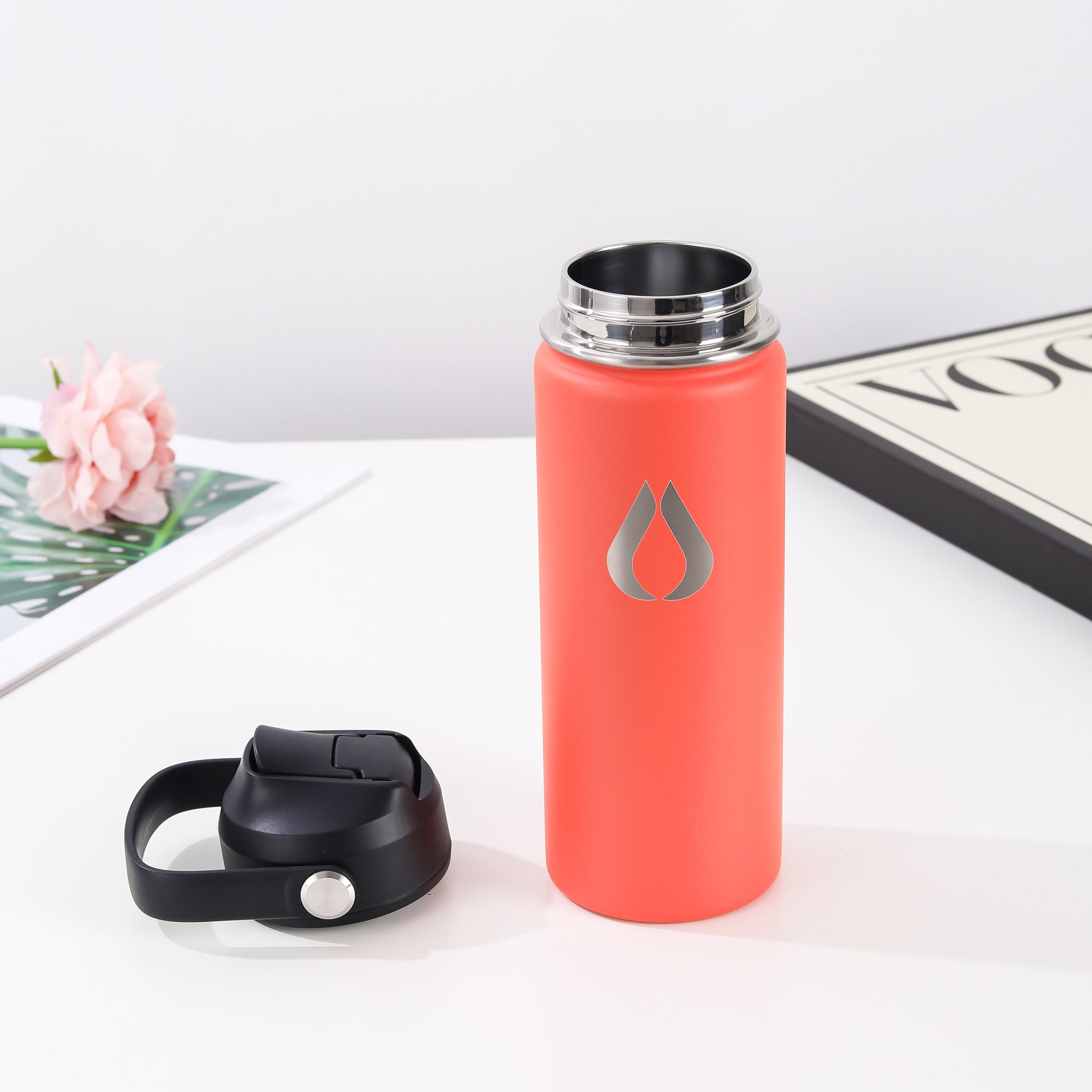 Vattenflaska - 500ML - Peach