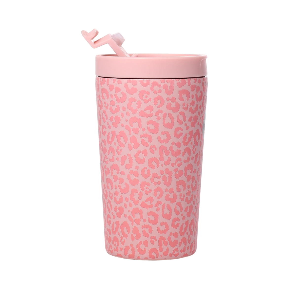 Kaffekopp - 400ML - Pink Leopard
