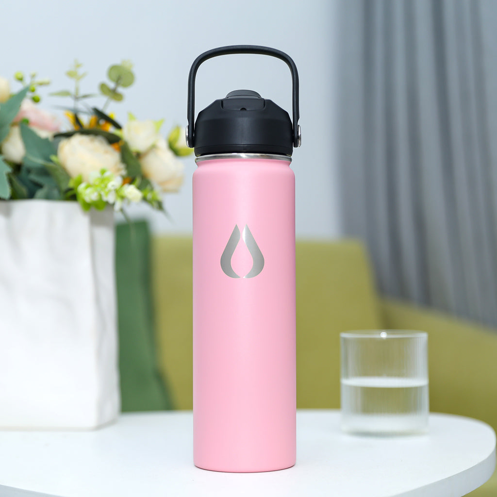 Vattenflaska - 650ML - Kvarts