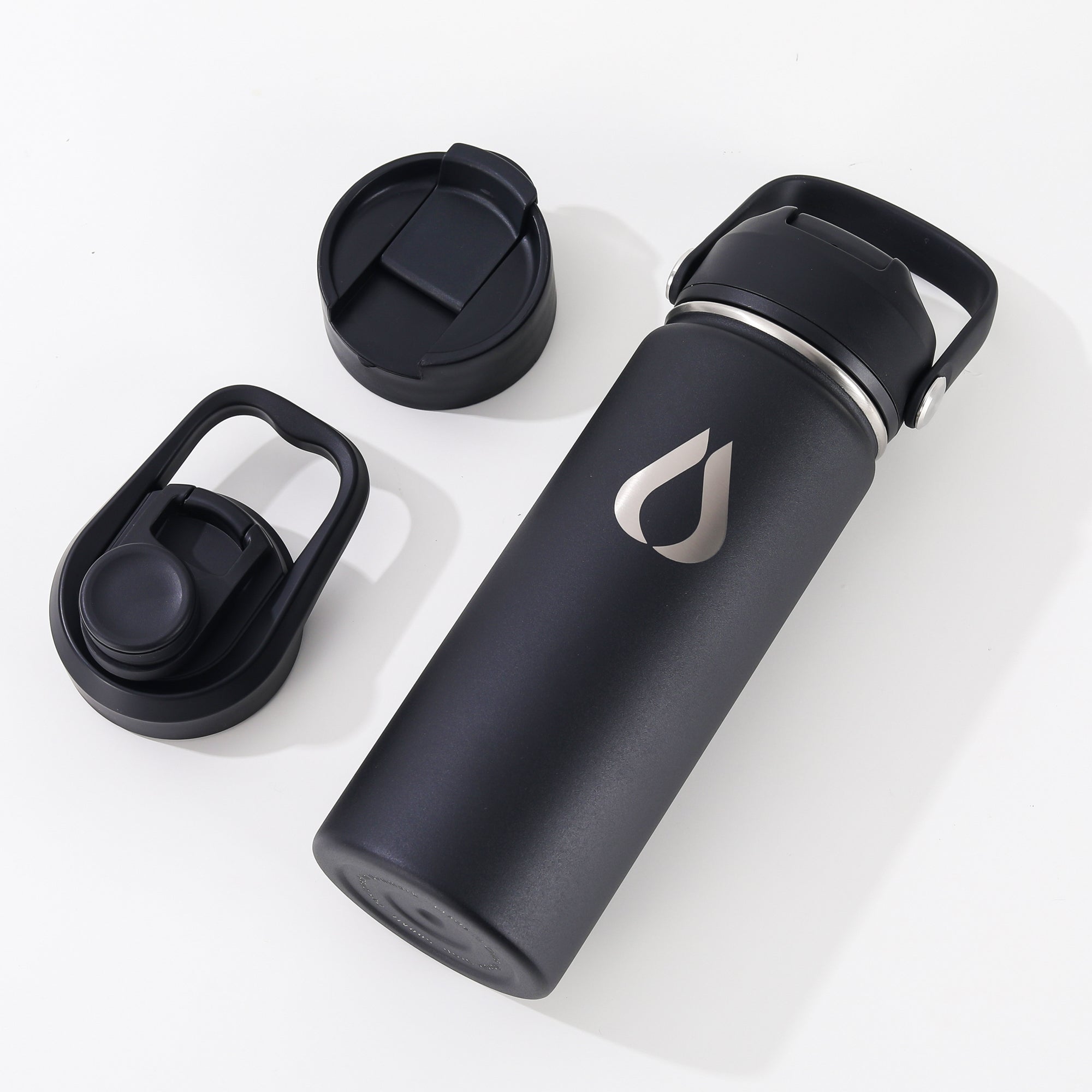 Vattenflaska - 500ML - Svart