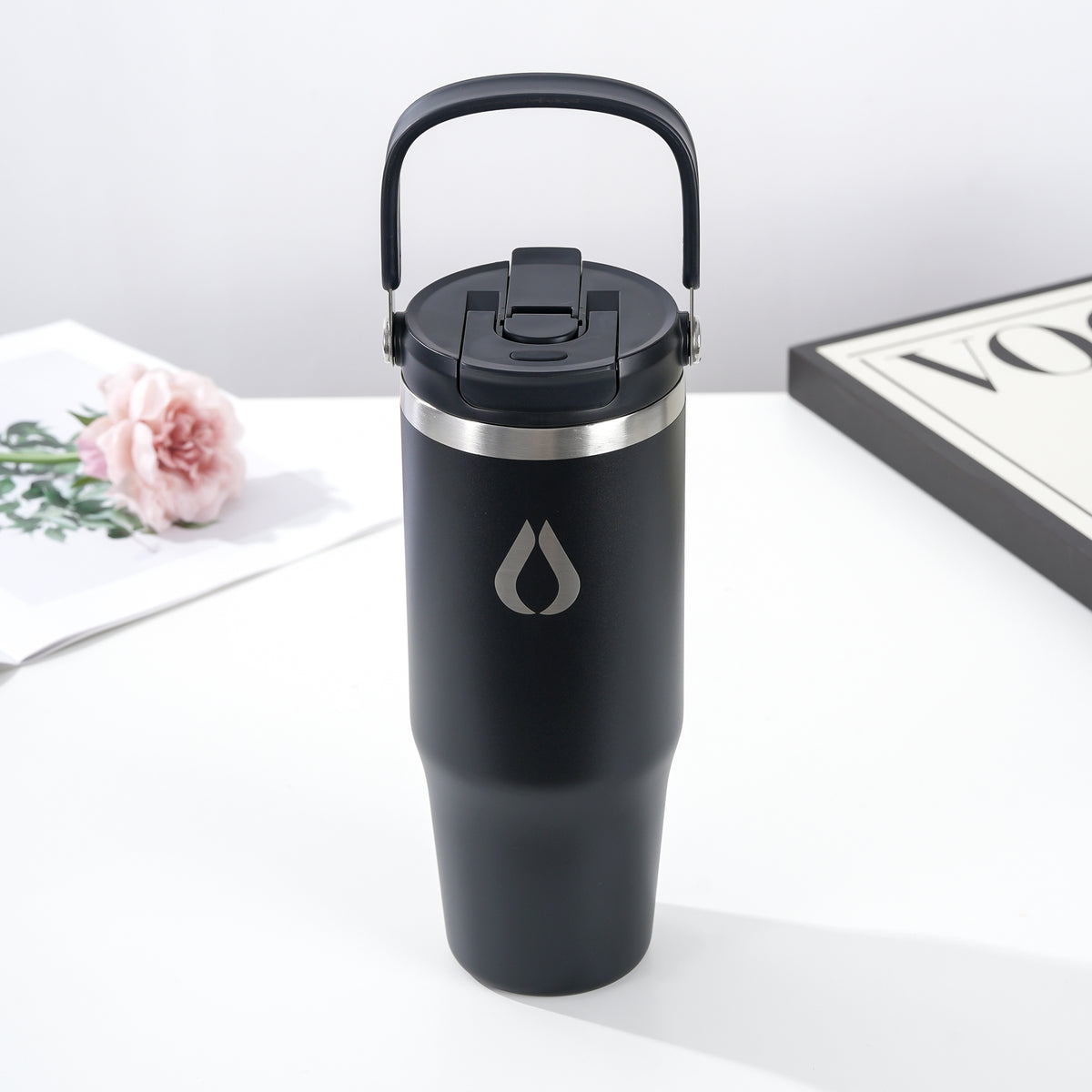 Tumbler - 1000ML - Svart