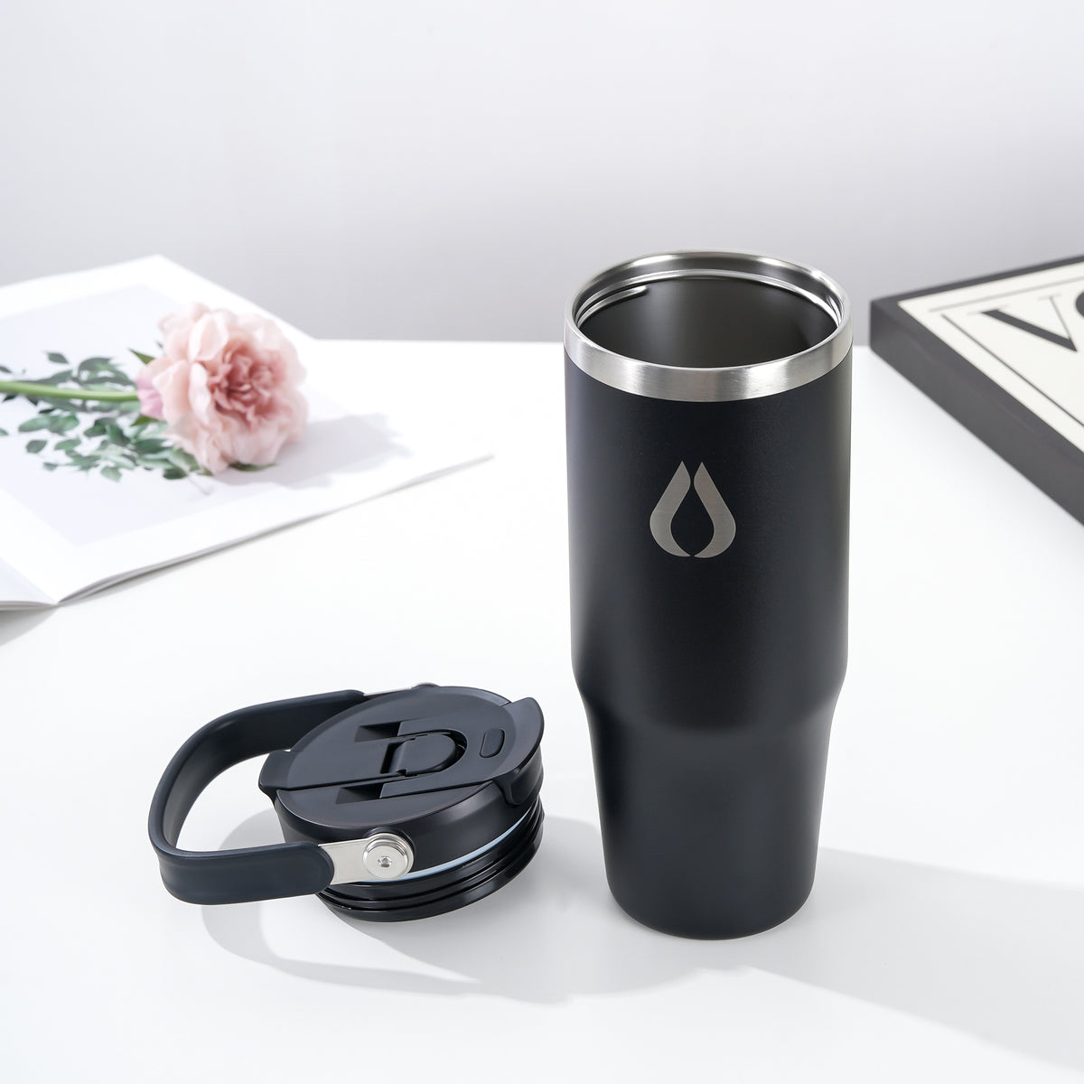 Tumbler - 1000ML - Svart