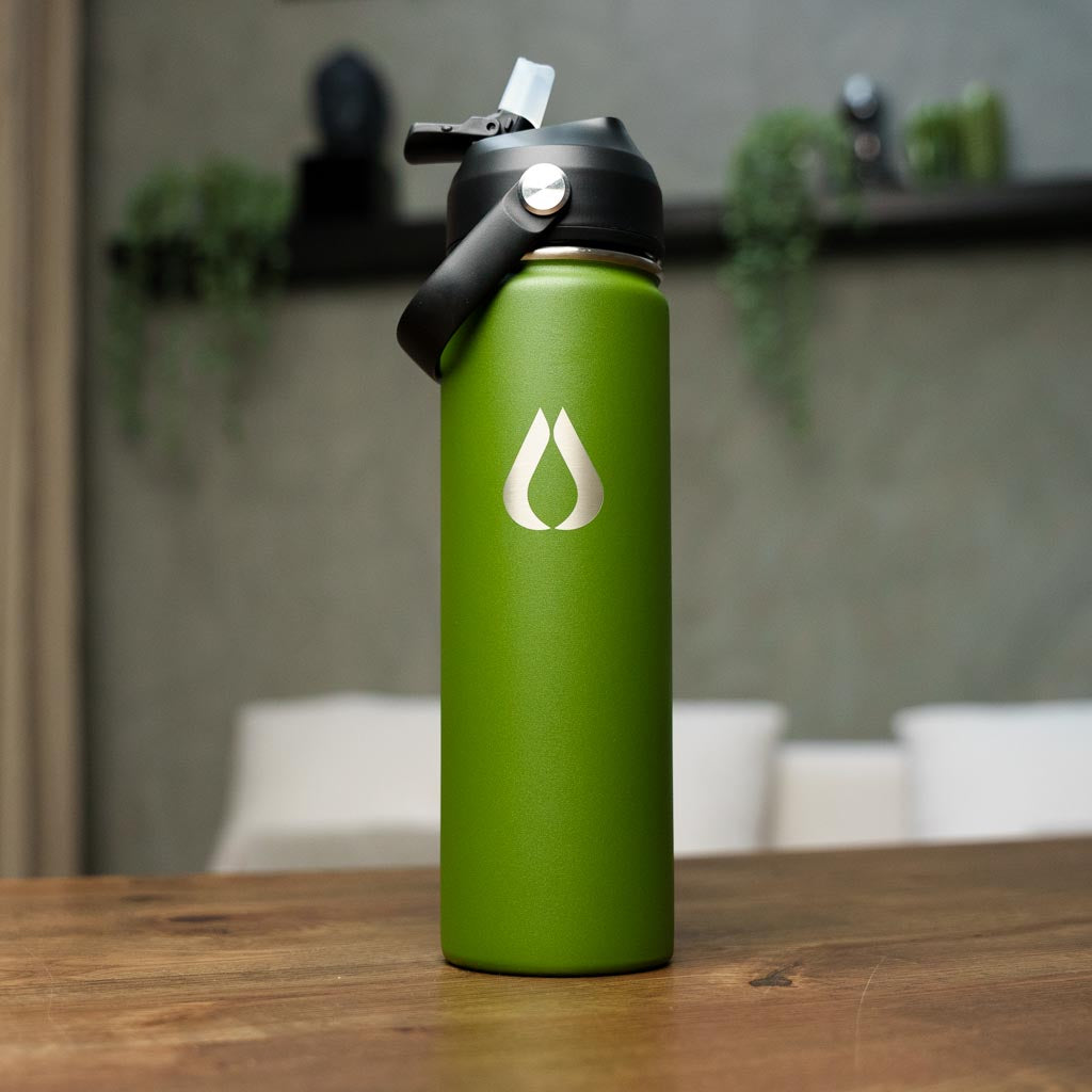 Vattenflaska - 650ML - Dark Olive