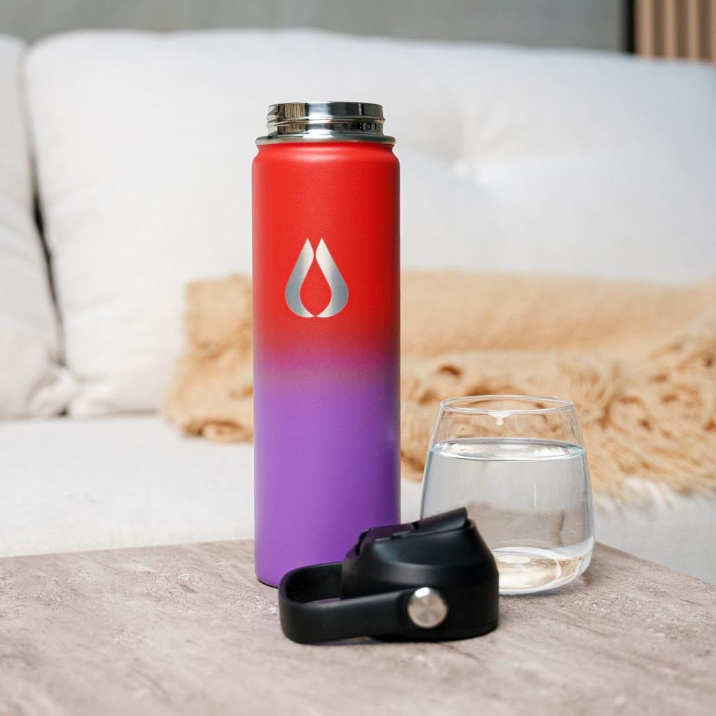 Vattenflaska - 650ML - Dark Rainbow