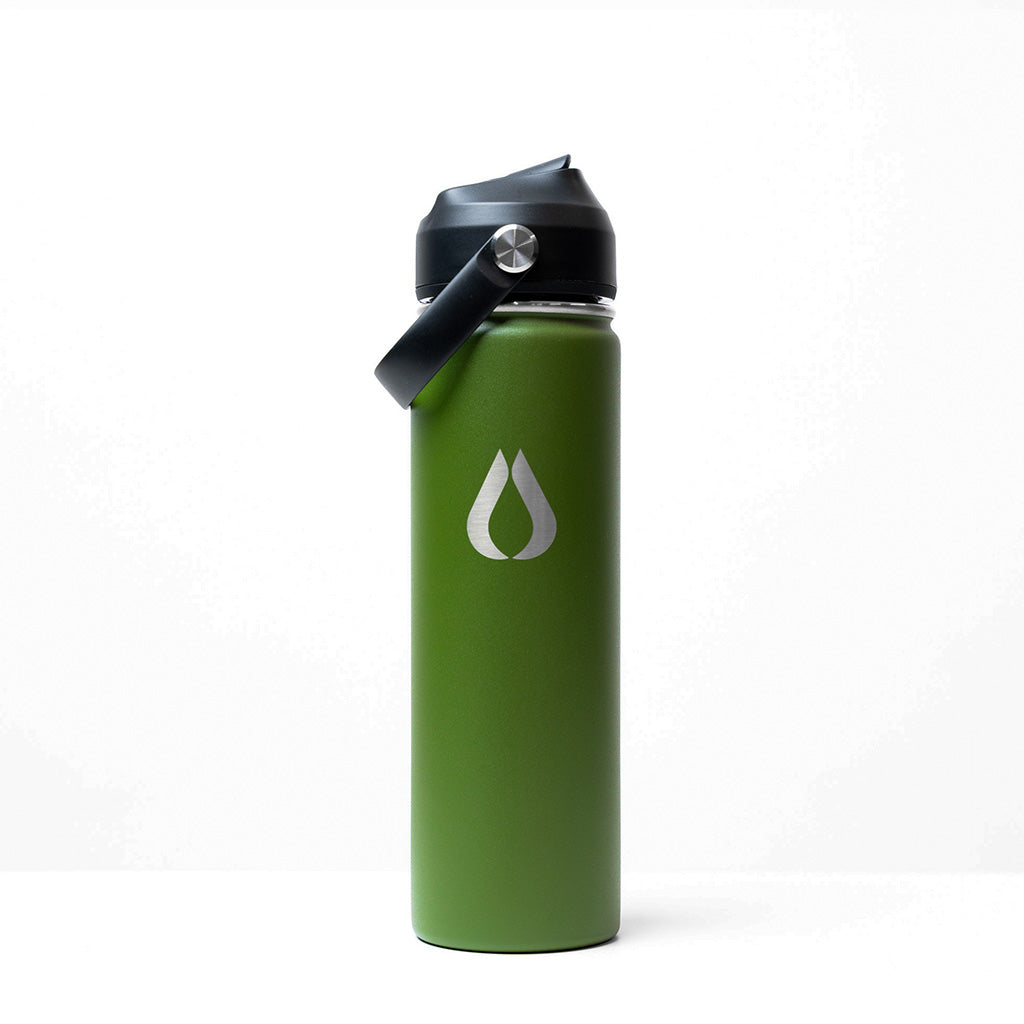 Vattenflaska - 650ML - Dark Olive