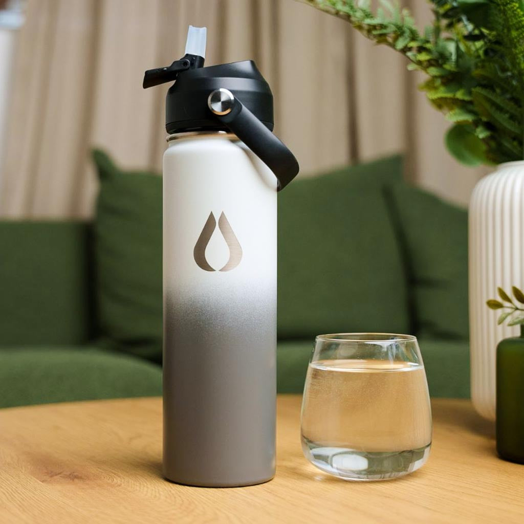 Vattenflaska - 650ML - Shades of Gray