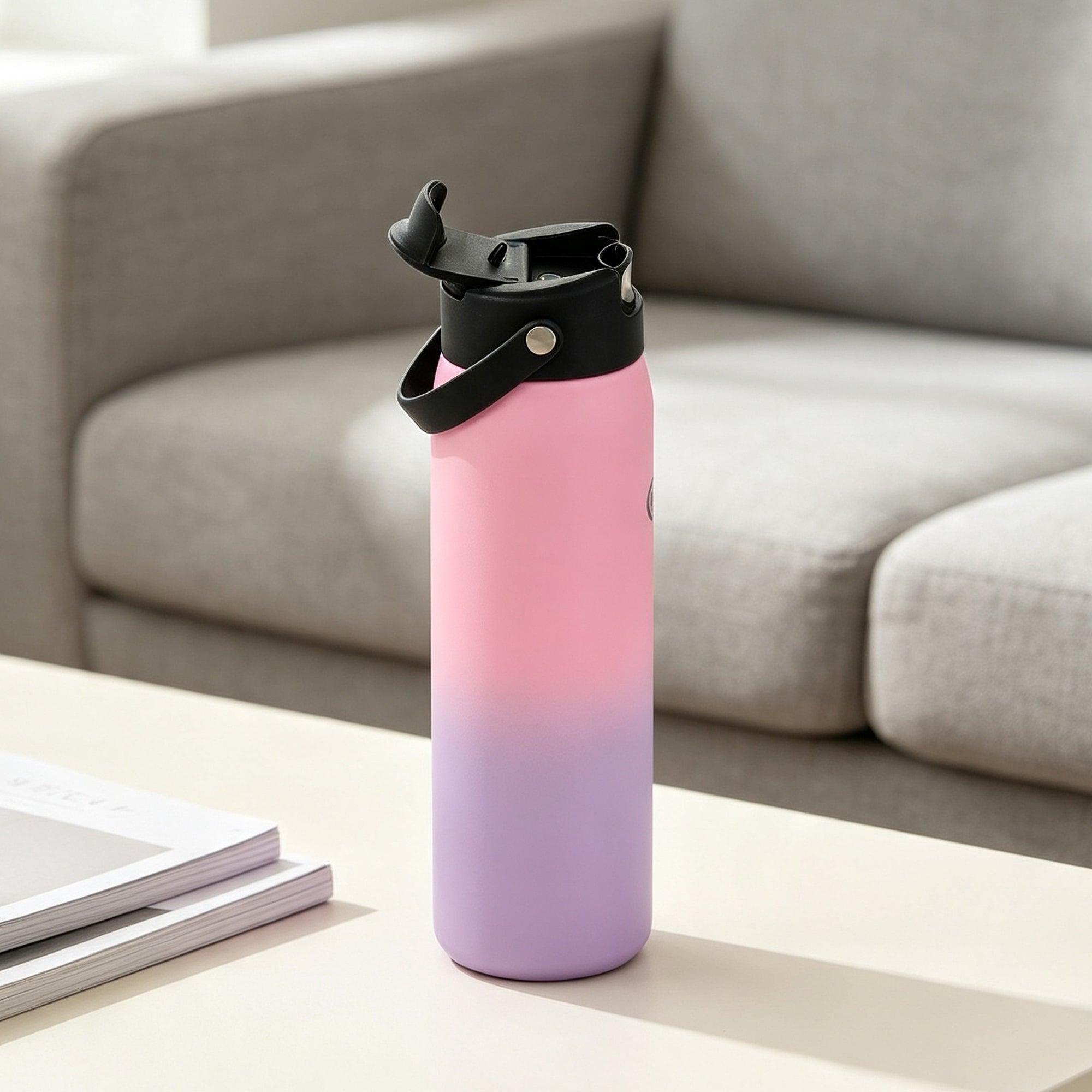 Vattenflaska - 2 i 1 - 710ML - Unicorn