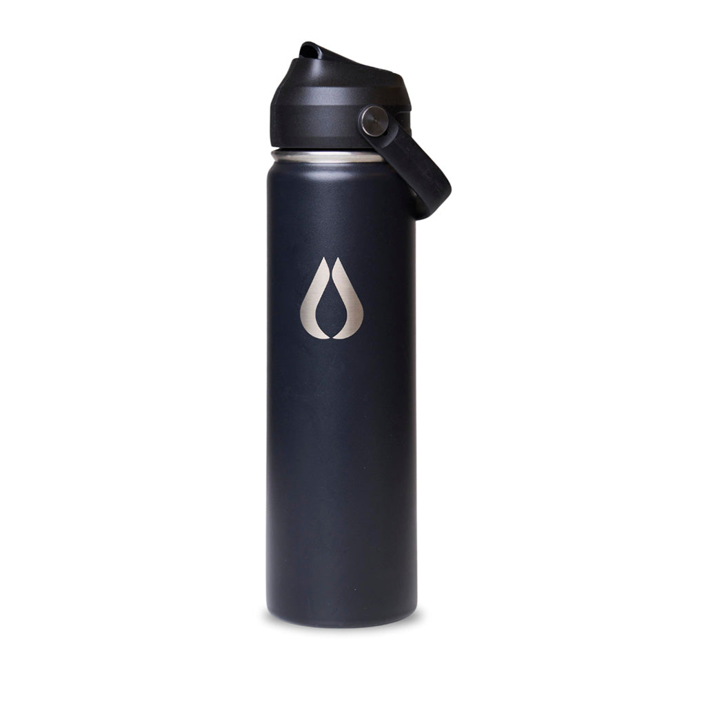 Vattenflaska - 650ML - Svart