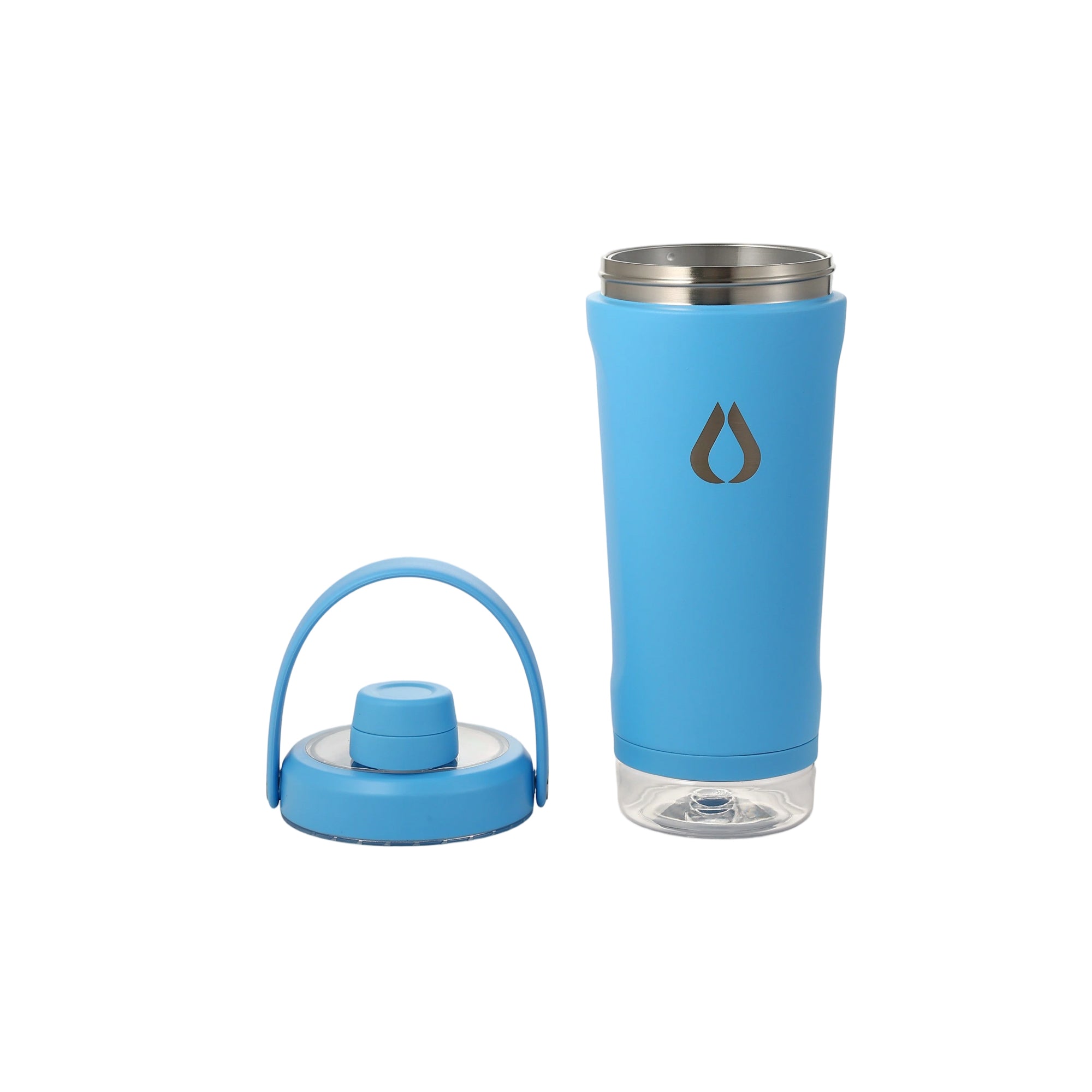 Shaker - 600ml - Babyblå