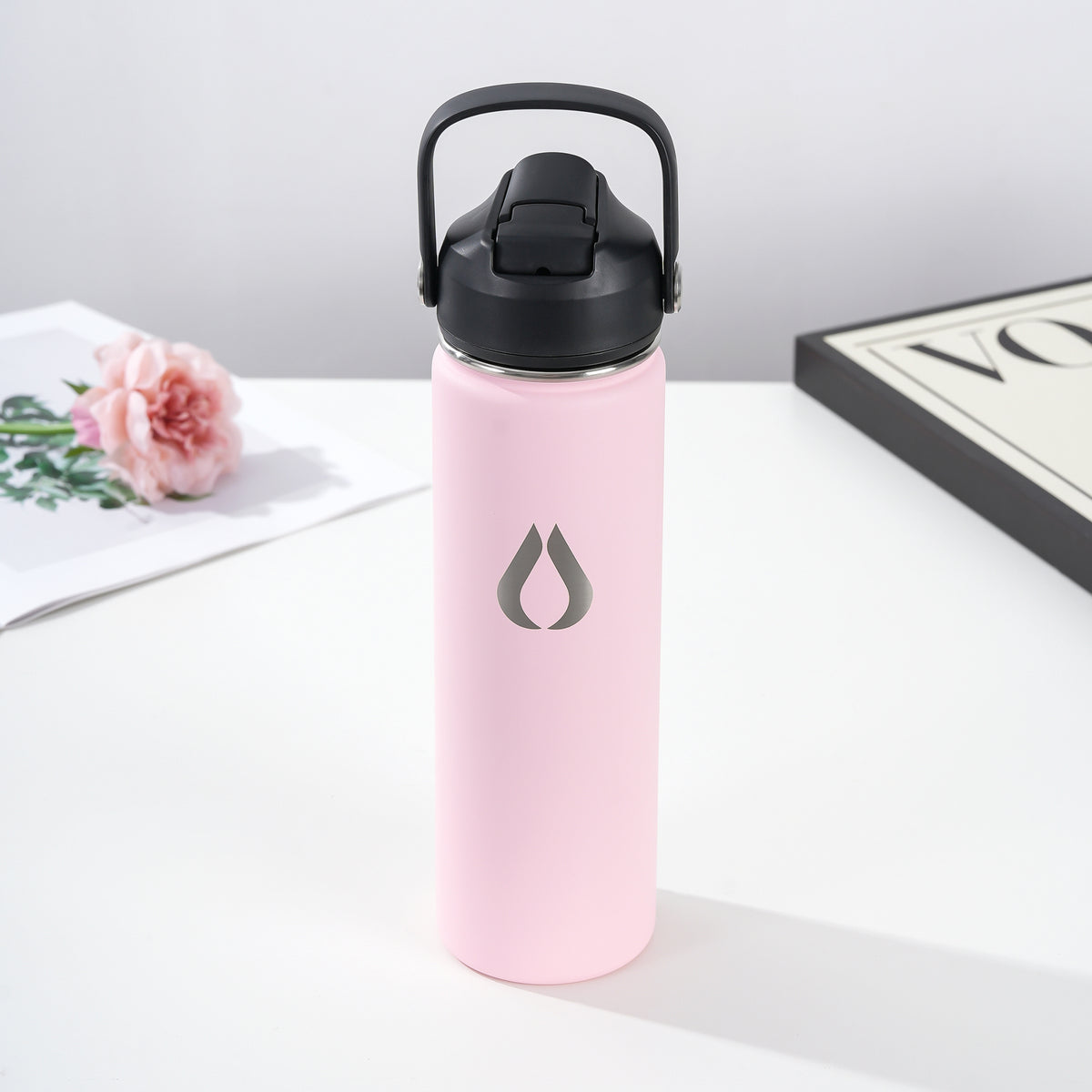 Vattenflaska - 650ML - Blush