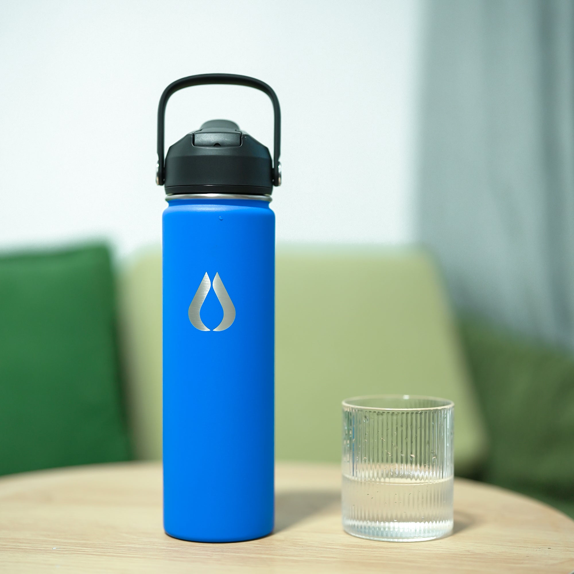 Vattenflaska - 650ML - Cobalt