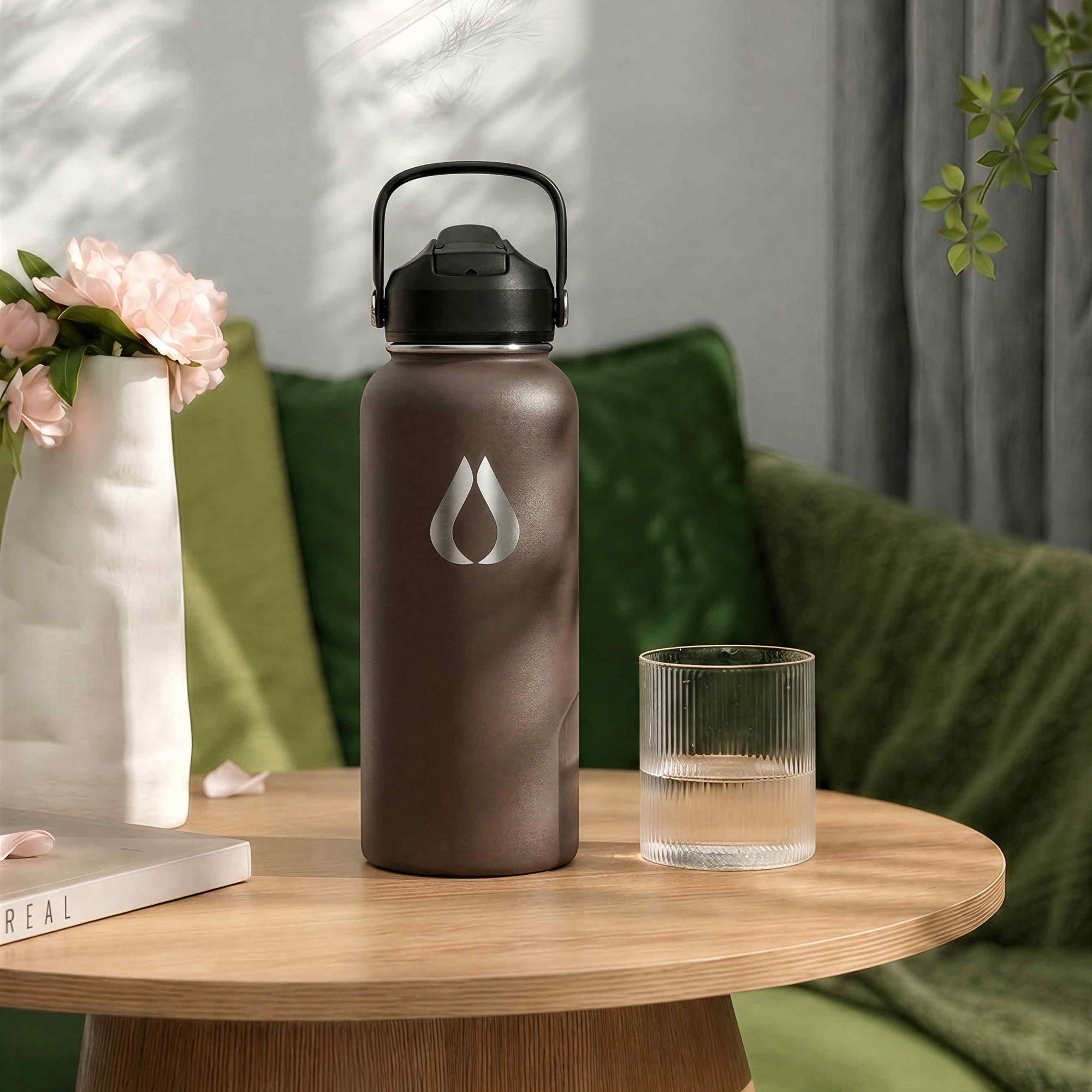Vandflaska - 960ML - Cocoa