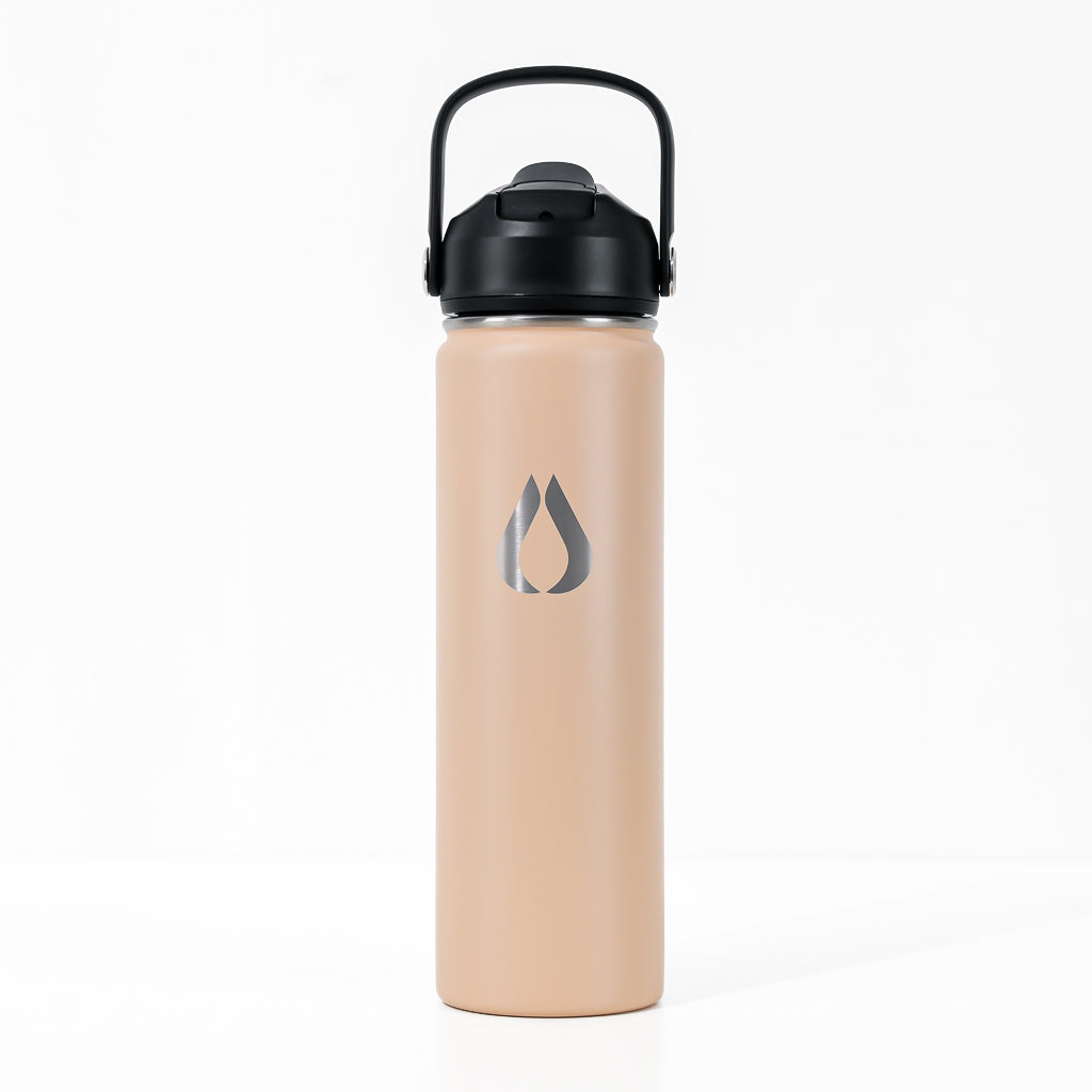 Vattenflaska - 650ML - Latte