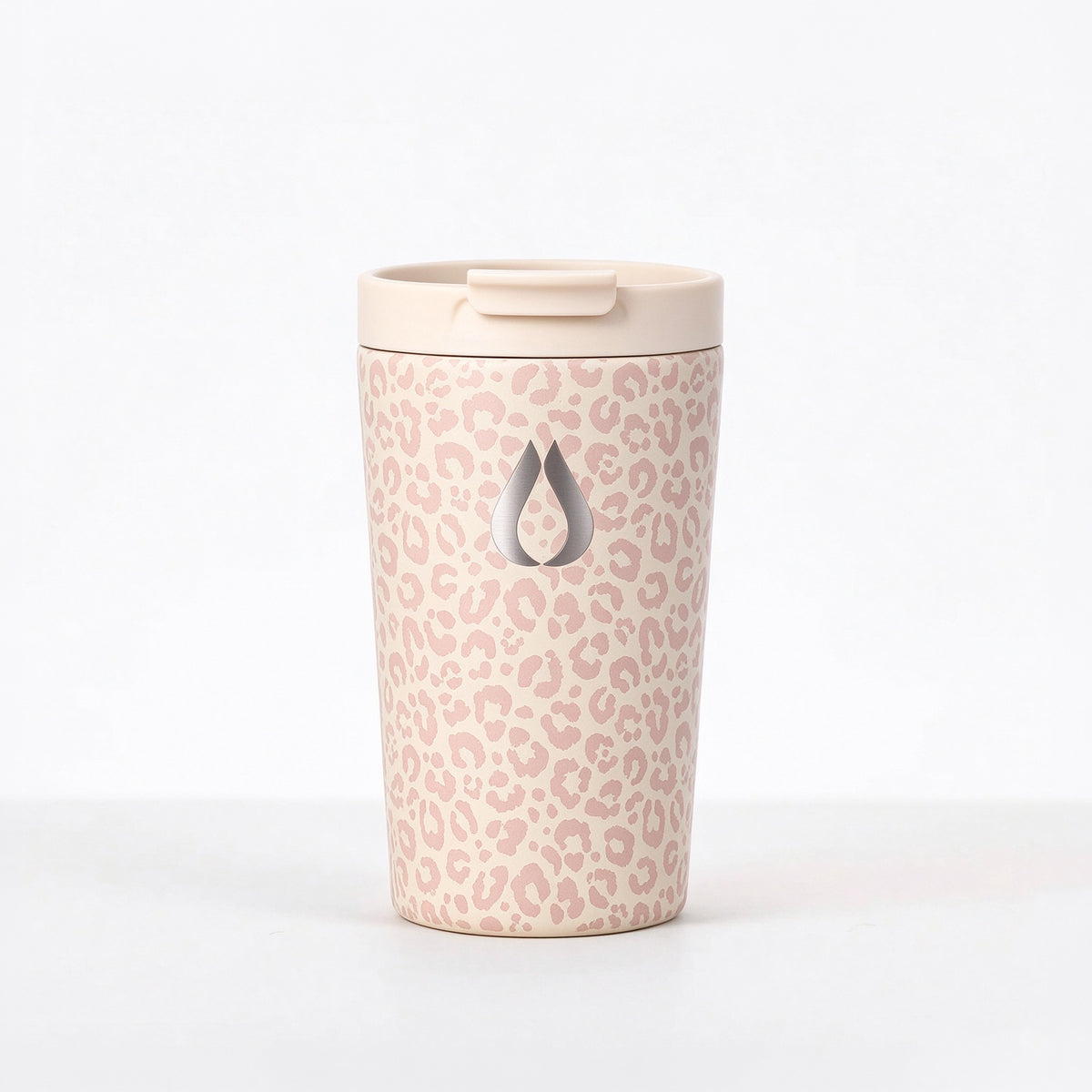 Kaffekopp - 400ML - Cream Leopard