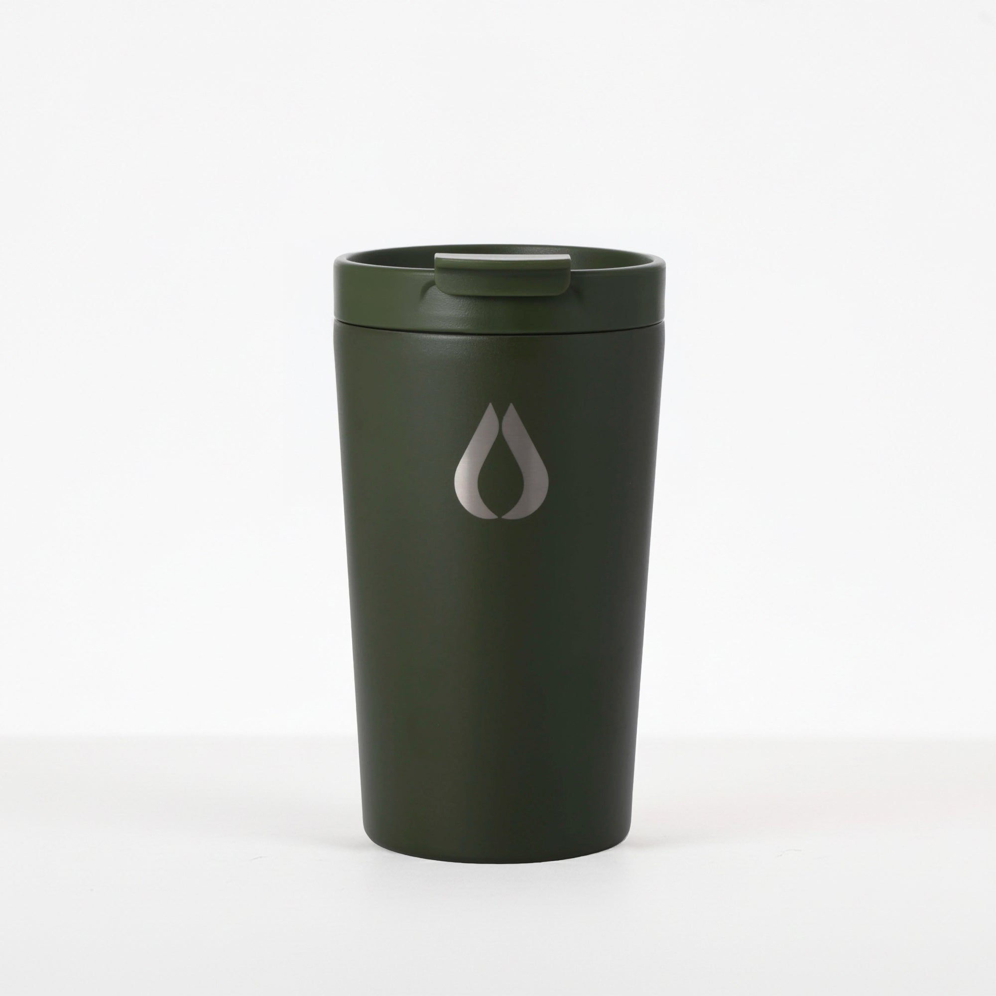Kaffekopp - 400 ml - Mörk Oliv