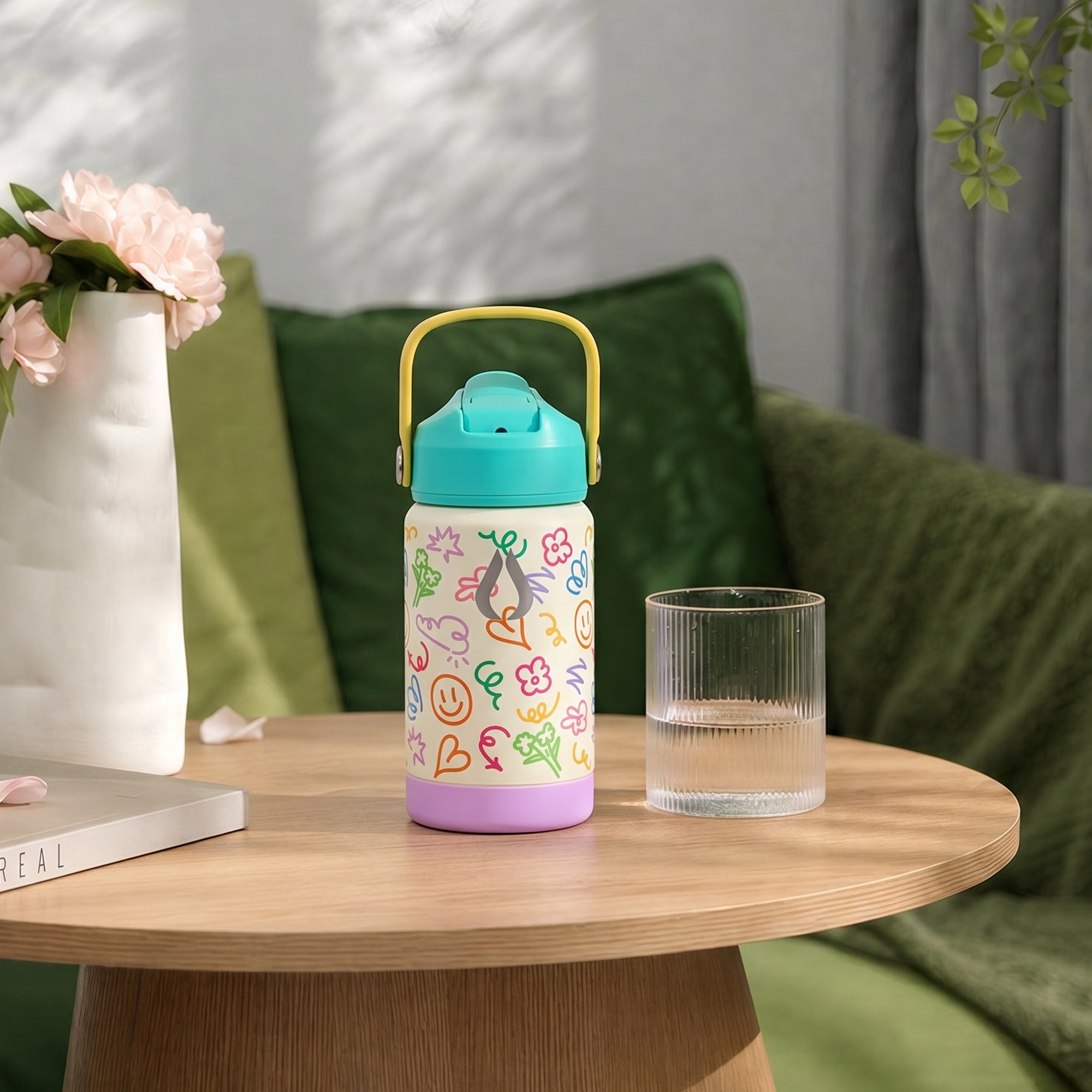 Barnflaska - 350ML - Doodles