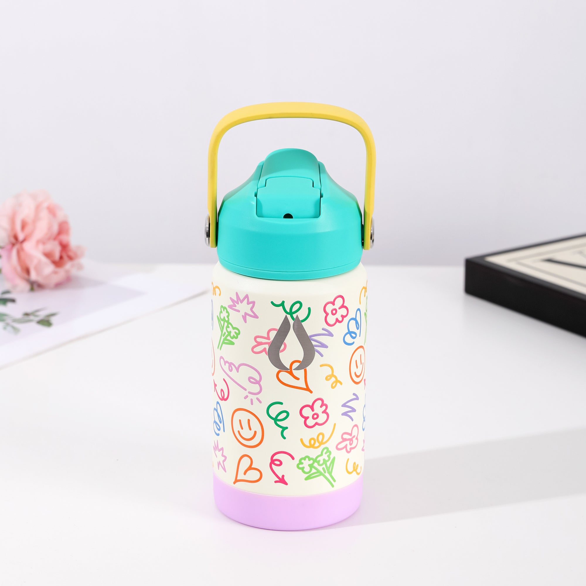 Barnflaska - 350ML - Doodles
