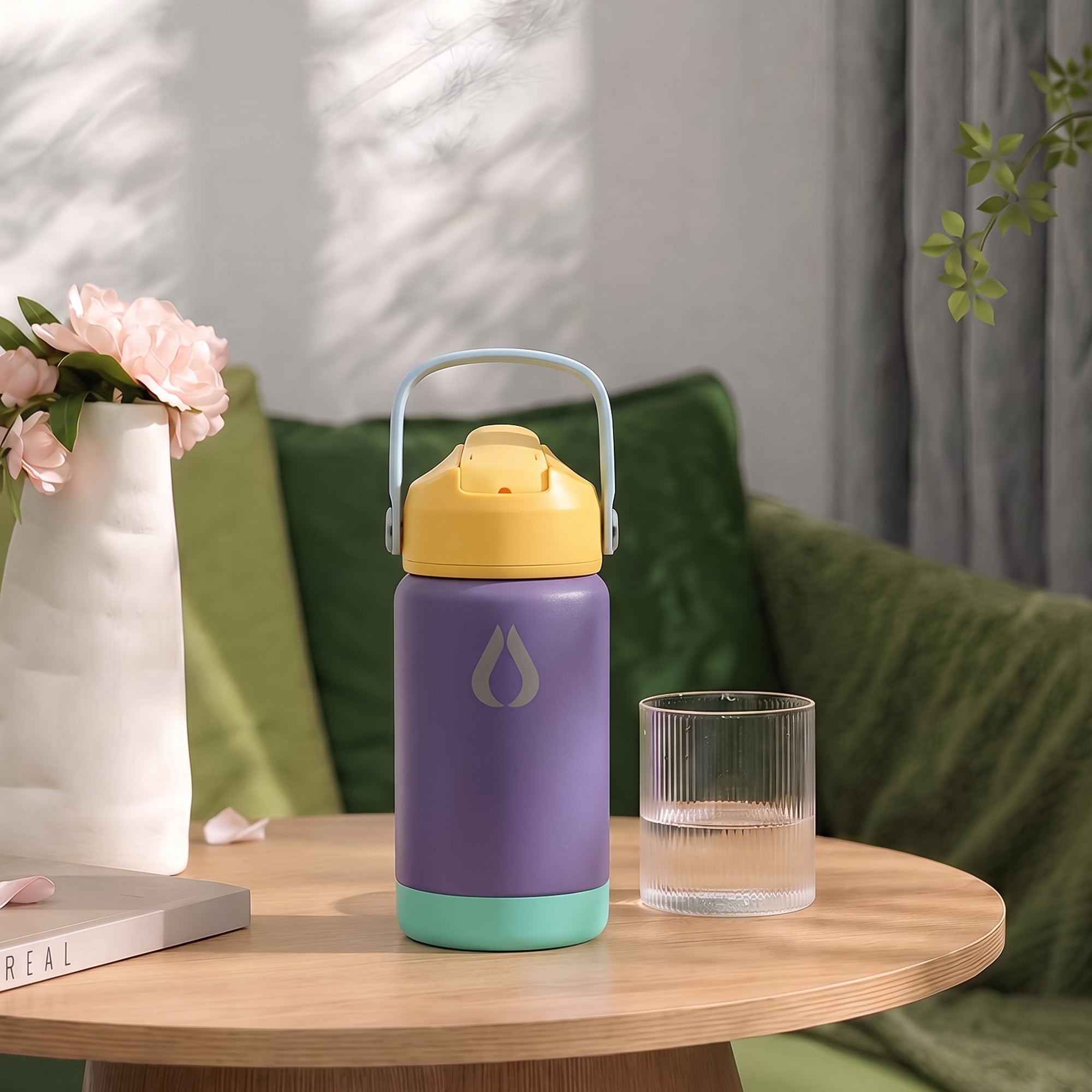 Barnflaska - 350ML - Eggplant