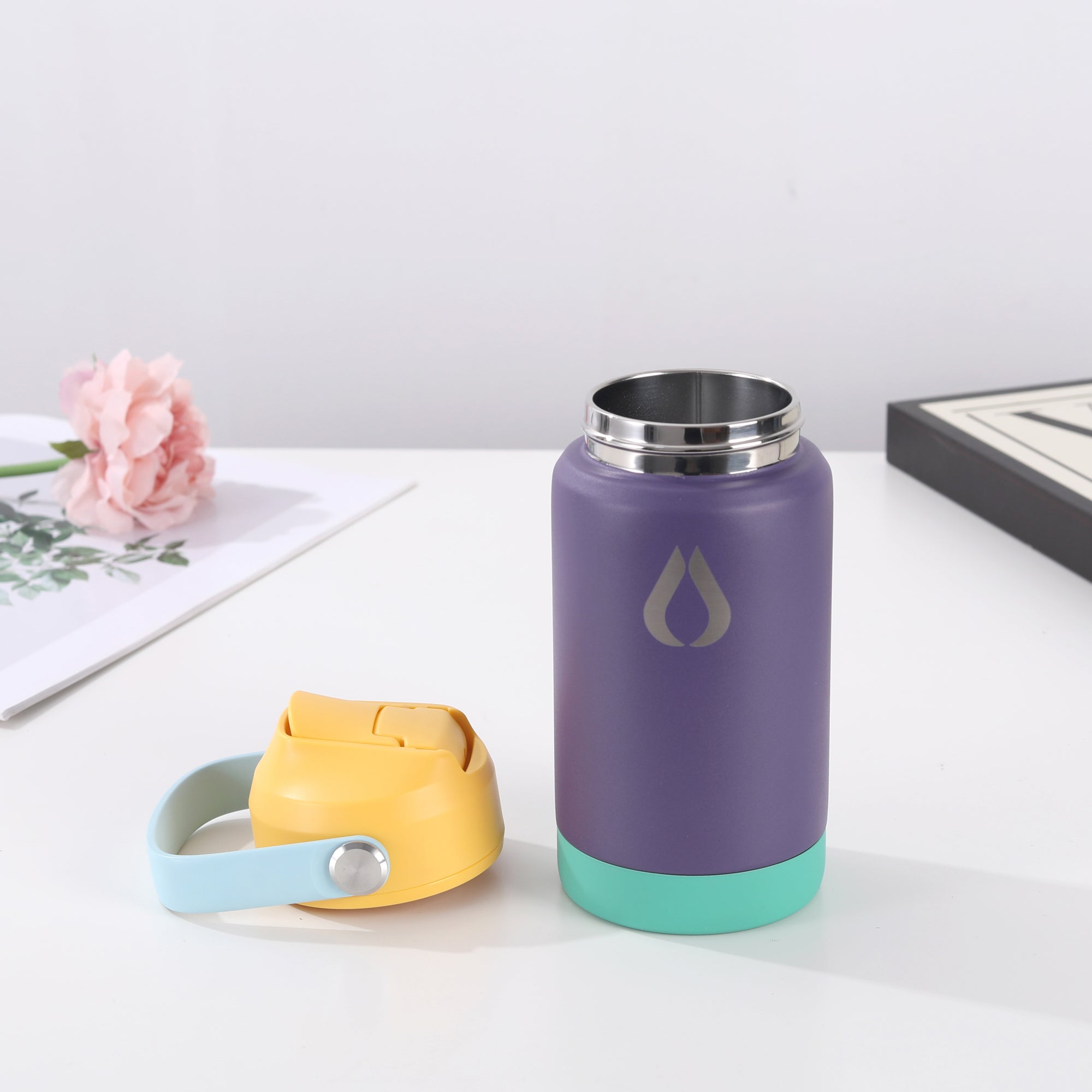 Barnflaska - 350ML - Eggplant