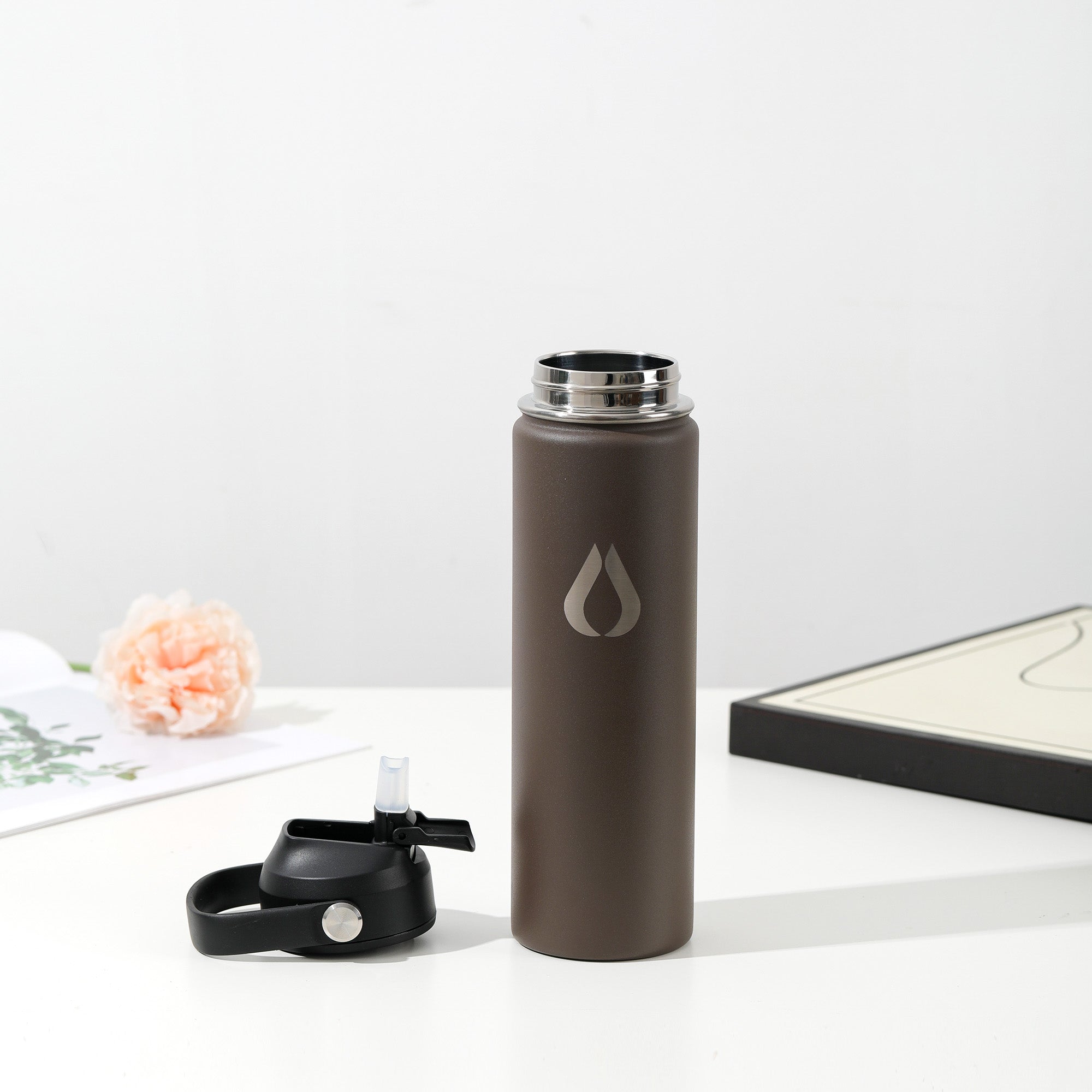 Vattenflaska - 650ML - Kakao