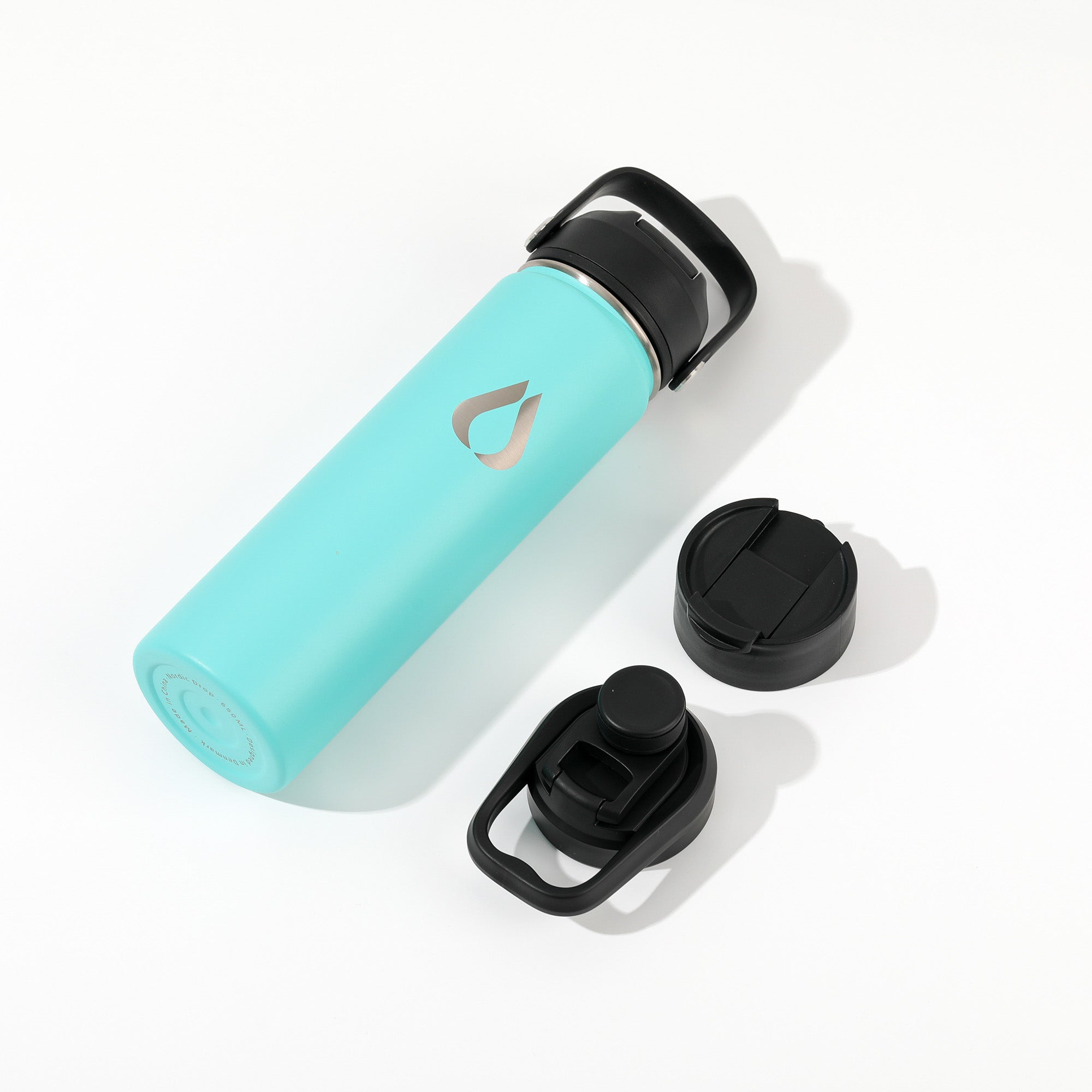 Vattenflaska - 650ML - Turkos
