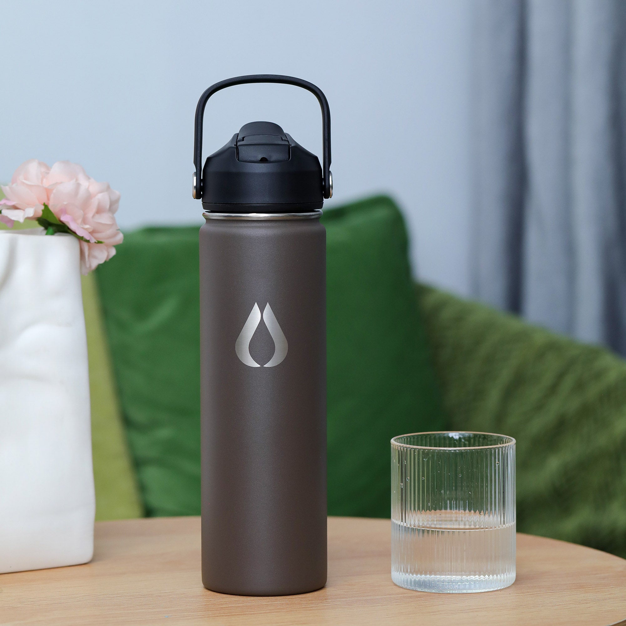 Vattenflaska - 650ML - Kakao