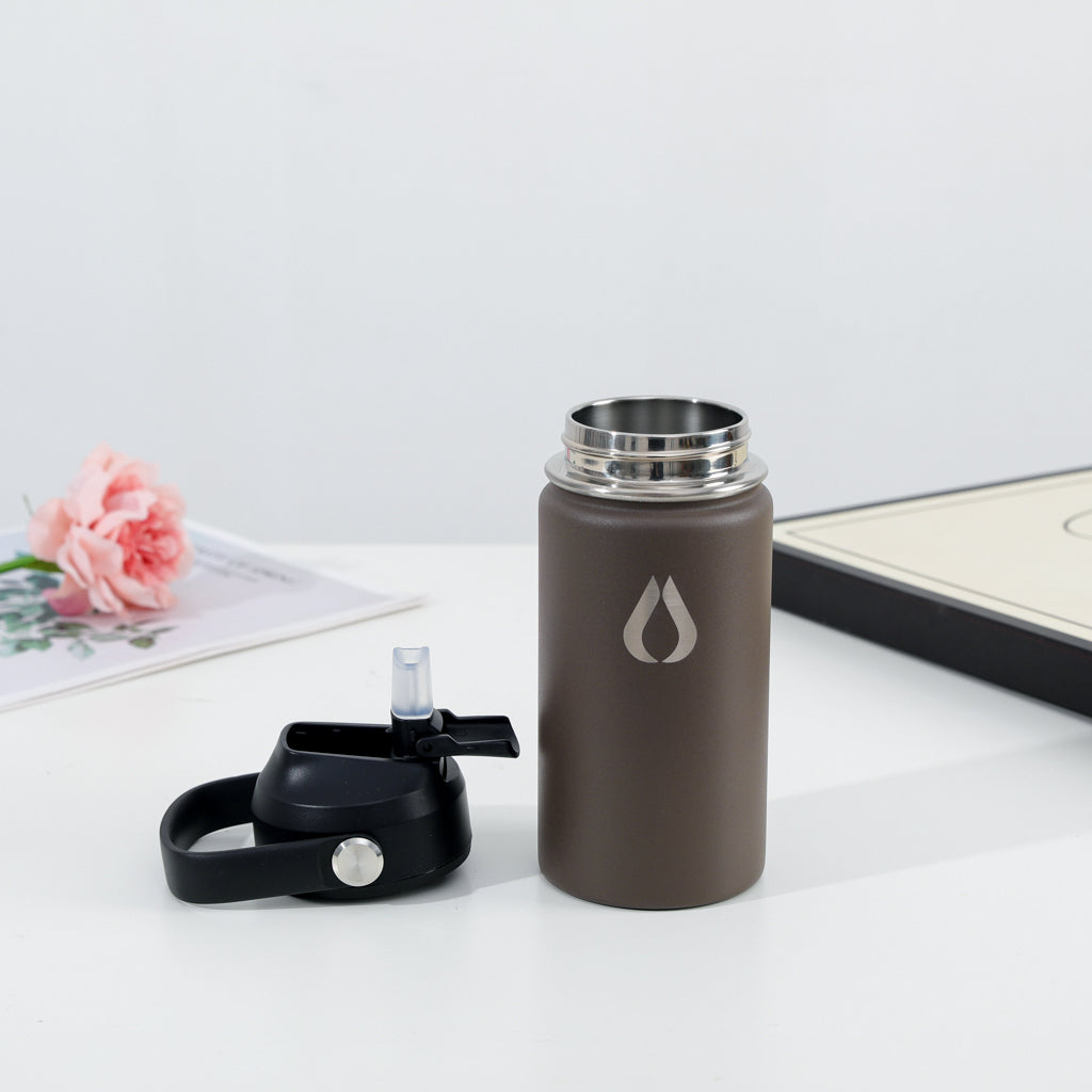 Vattenflaska - 350 ml - Kakao