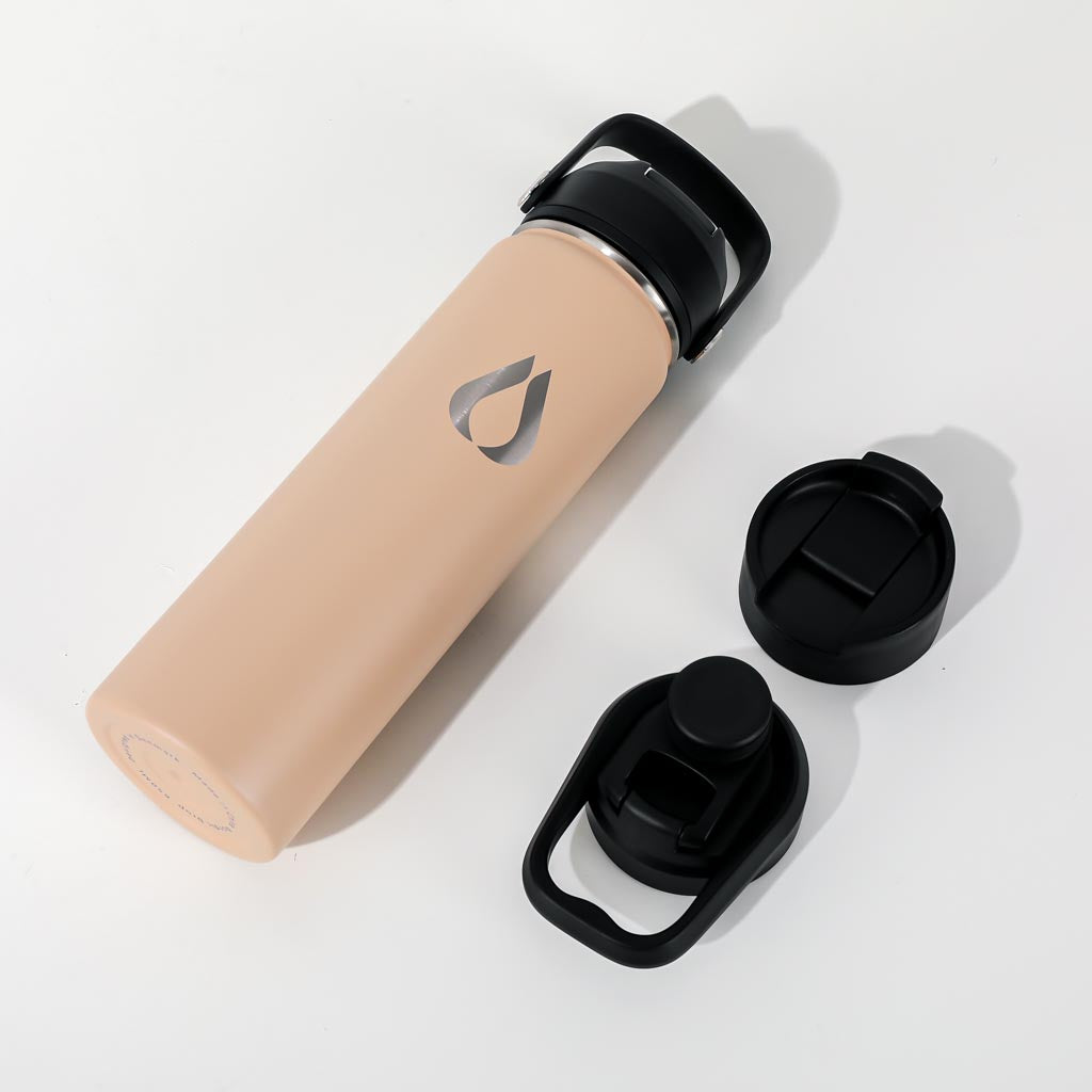 Vattenflaska - 650ML - Latte