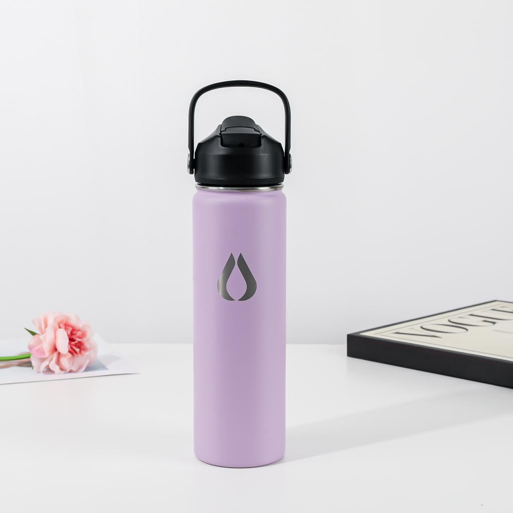 Vattenflaska - 650ML - Lavendel
