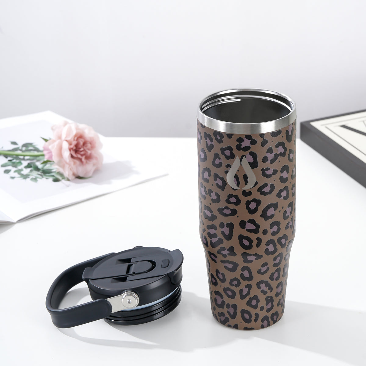 Tumbler - 1000ML - Leopard