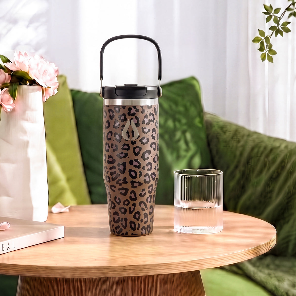 Tumbler - 1000ML - Leopard